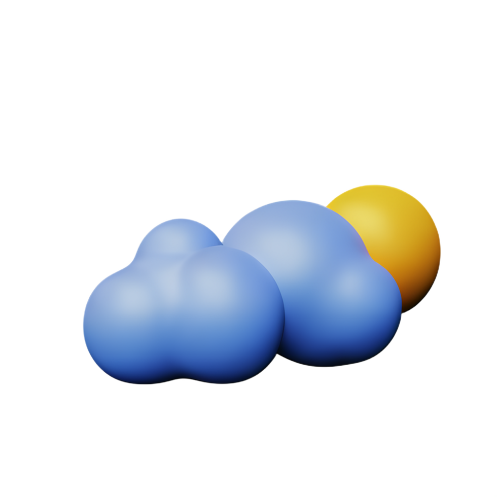 weather 3d rendering icon illustration png