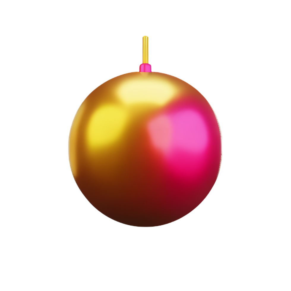 Disco ball 3d rendering icon illustration png