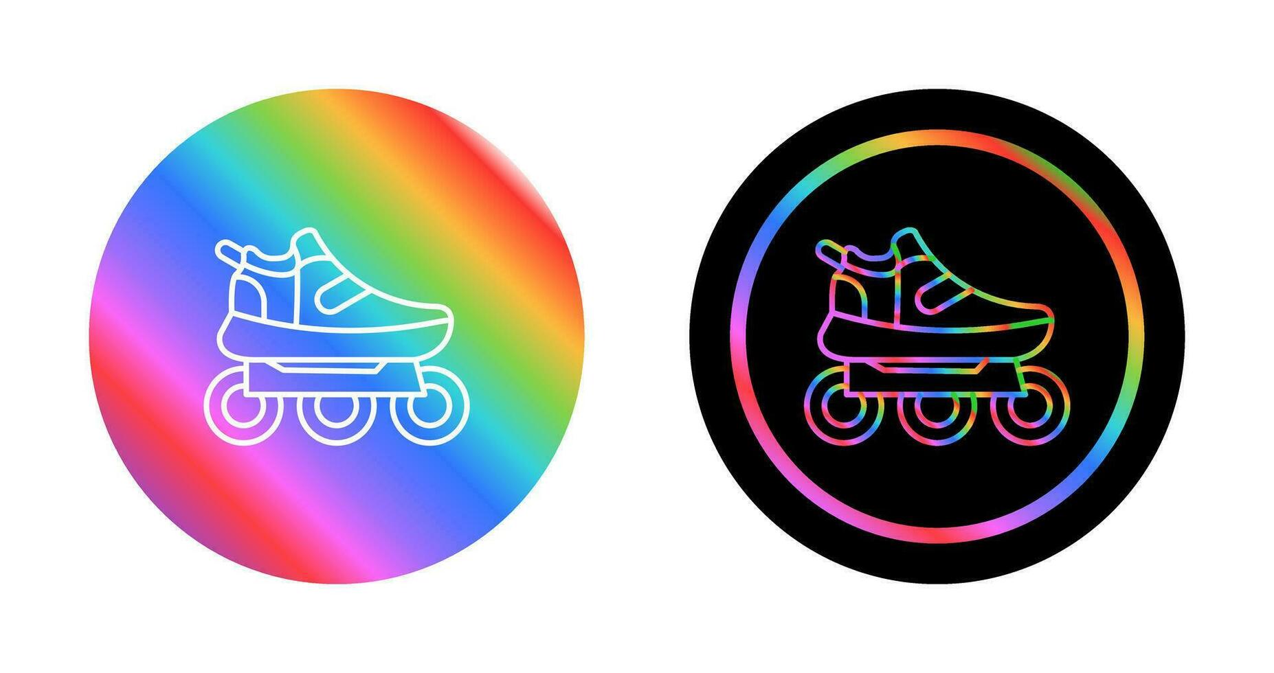 Roller Skates Vector Icon