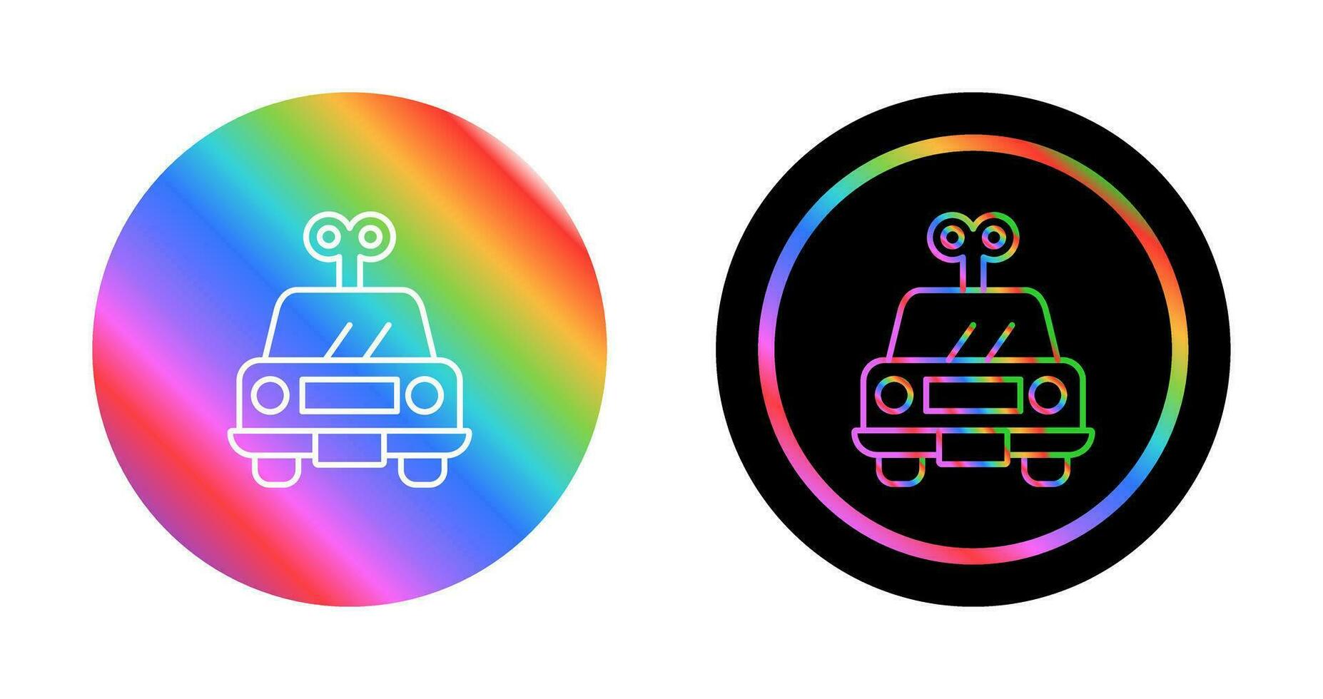 Car Toy Vector Icon