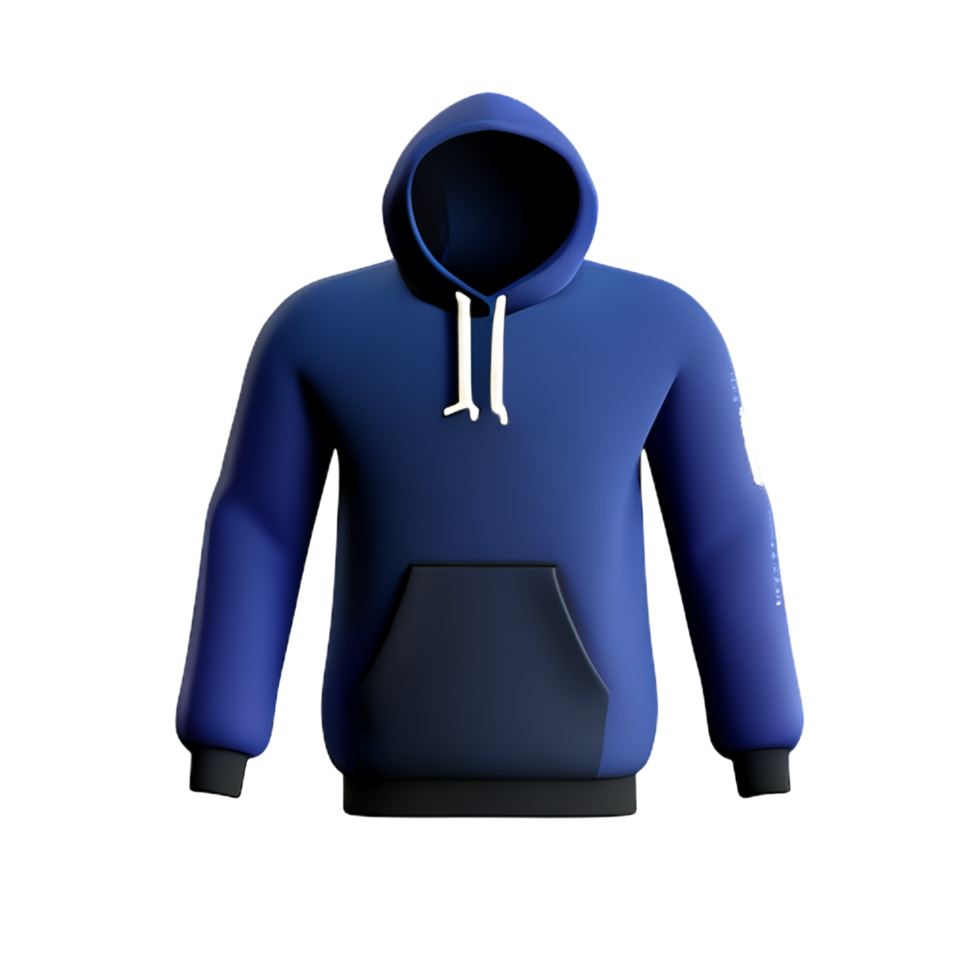 hoodie 3d rendering icon illustration png