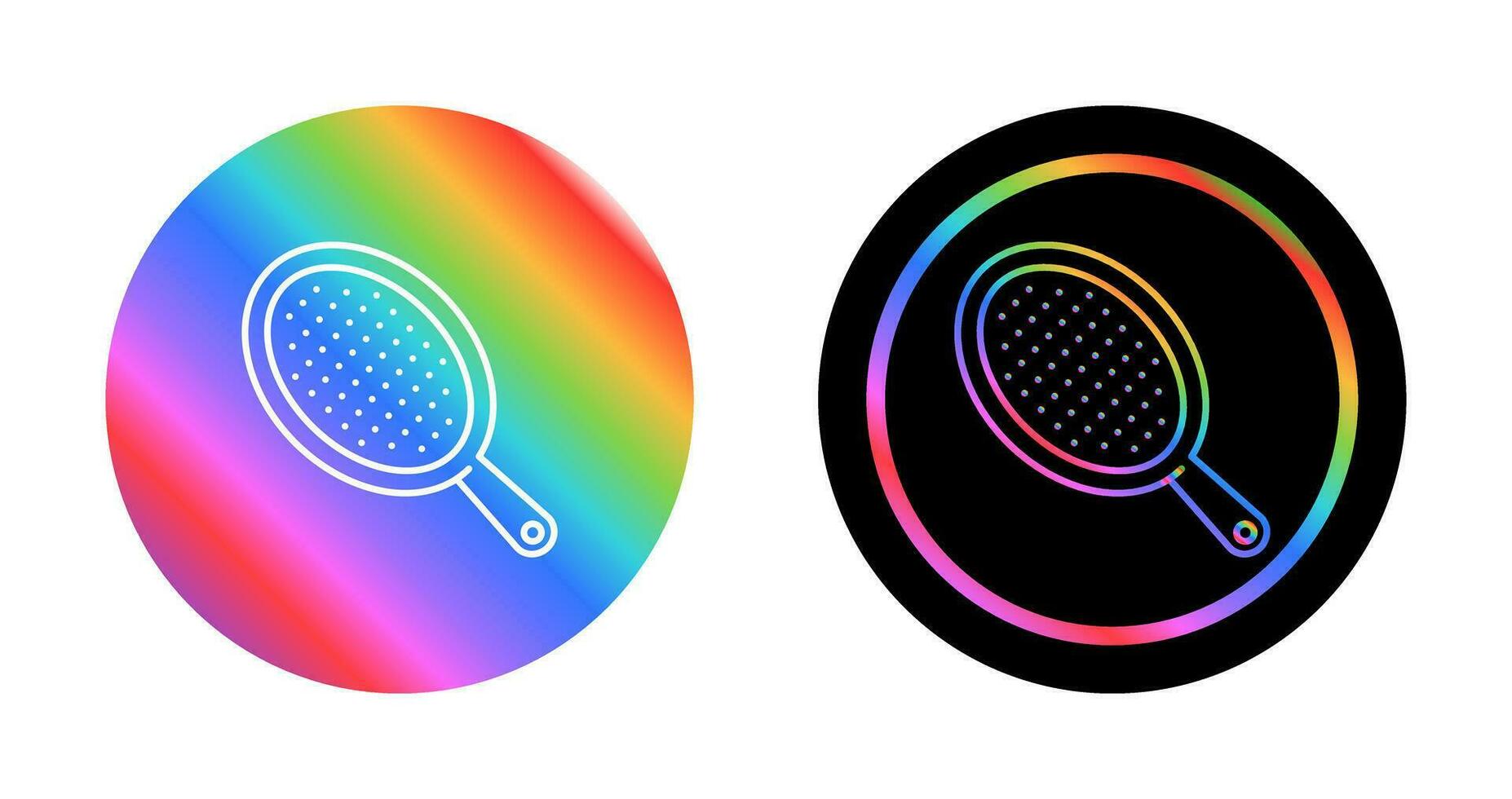 Hair Brush Vector Icon