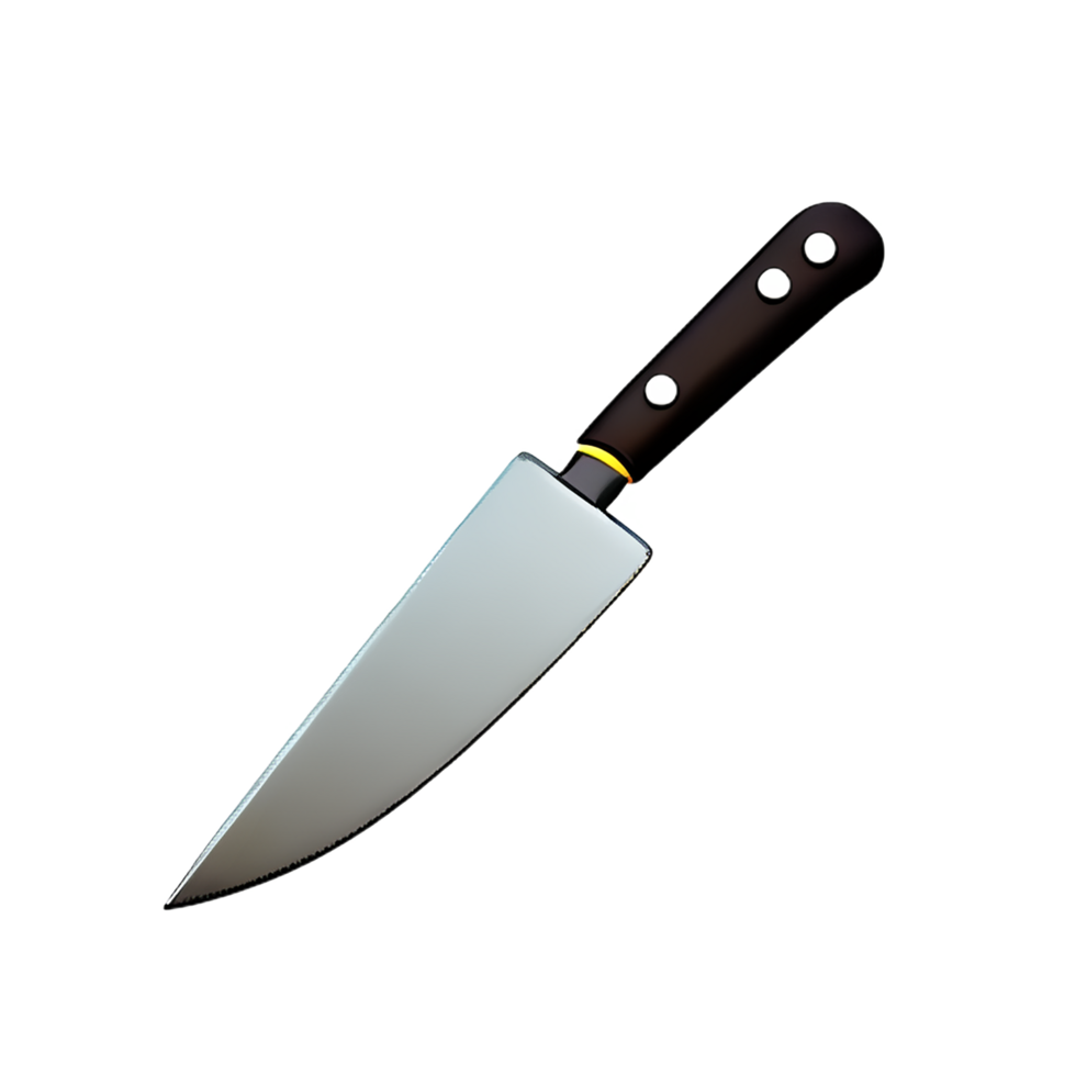 knife 3d rendering icon illustration png