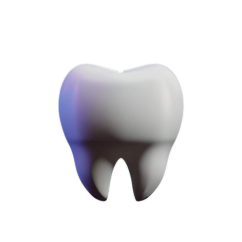 teeth 3d rendering icon illustration png