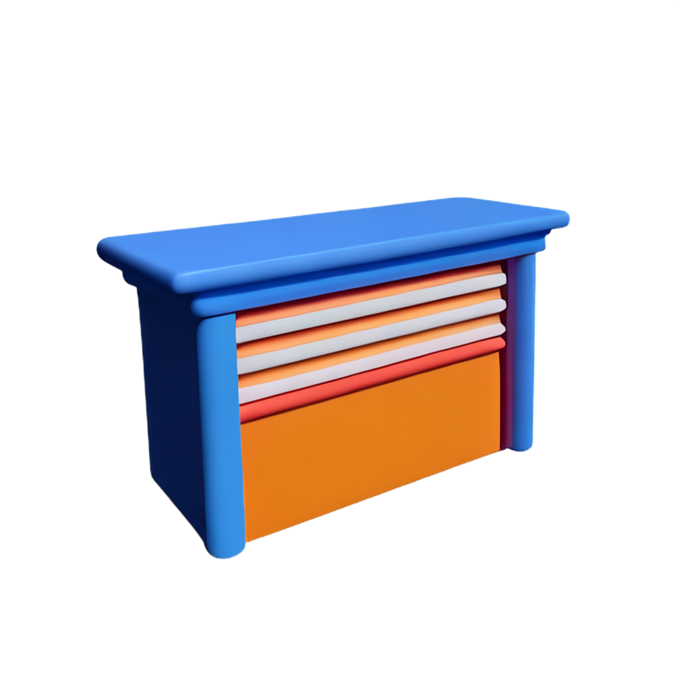 warehouse 3d rendering icon illustration png