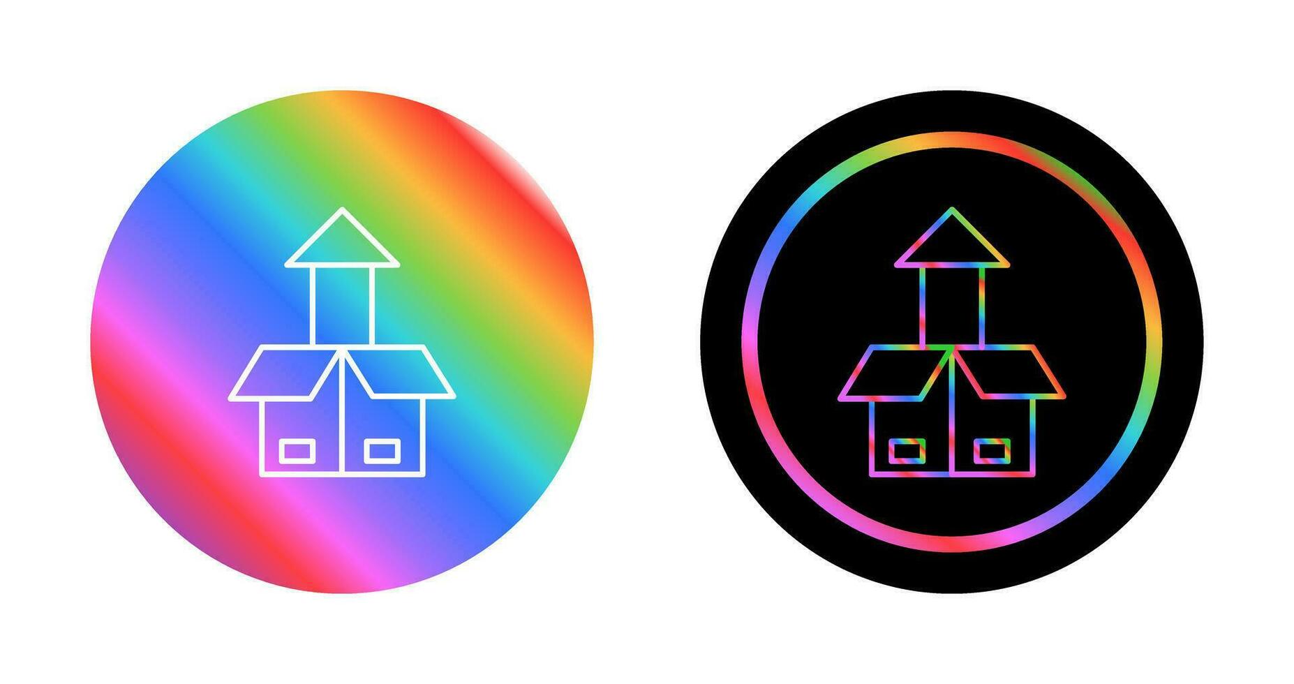 Open Box Vector Icon