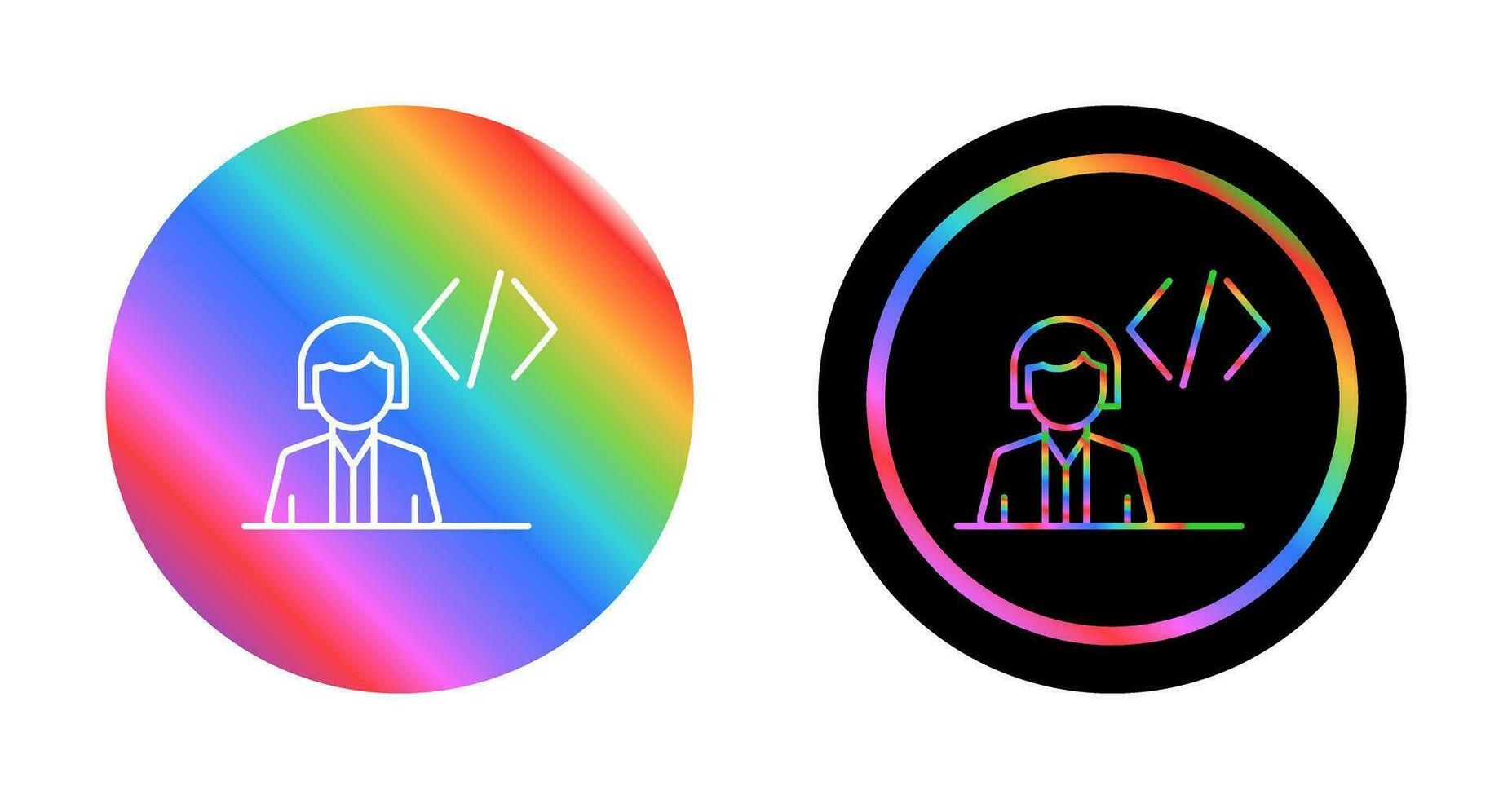 Programmer Vector Icon