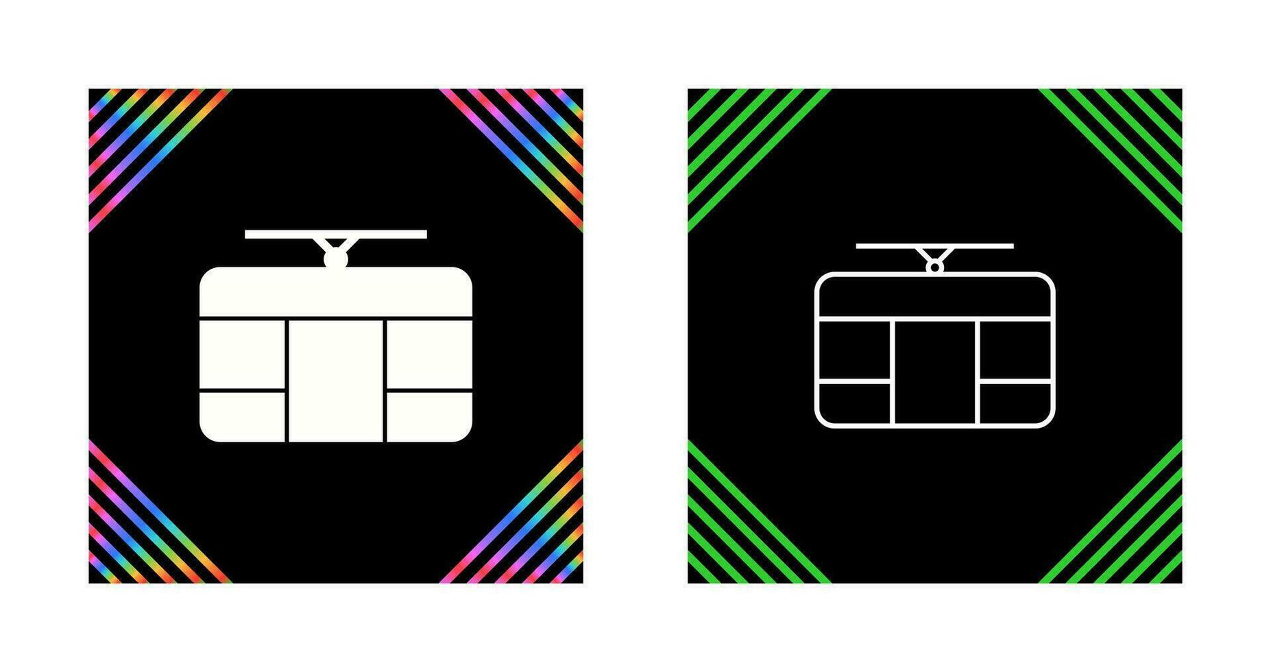 Cable Car Vector Icon