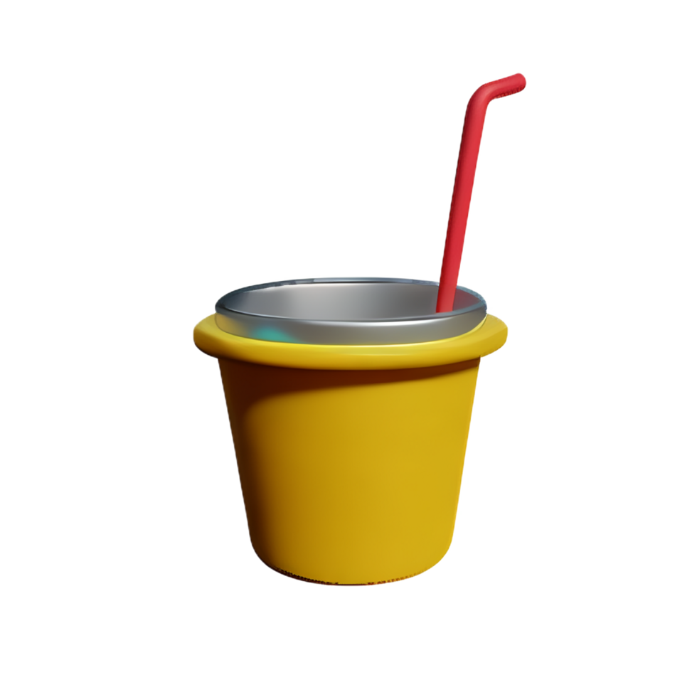 cup 3d rendering icon illustration png