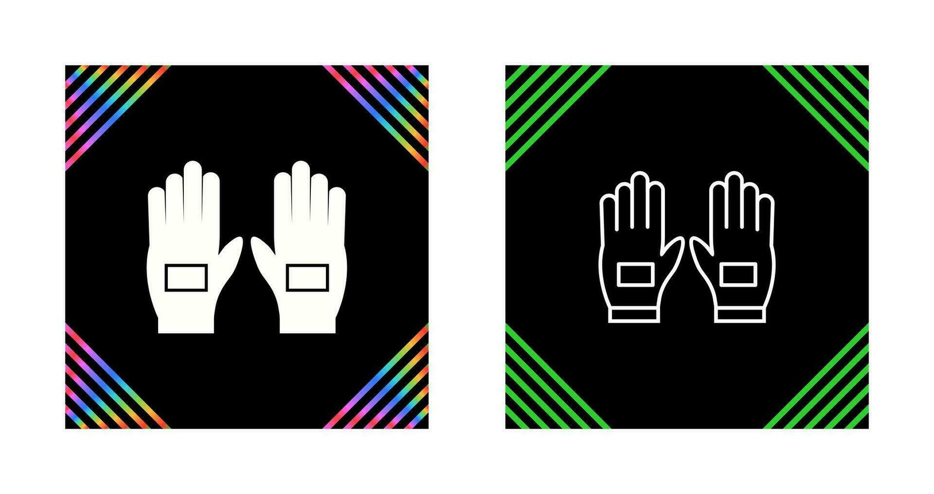 Pair of Gloves Vector Icon