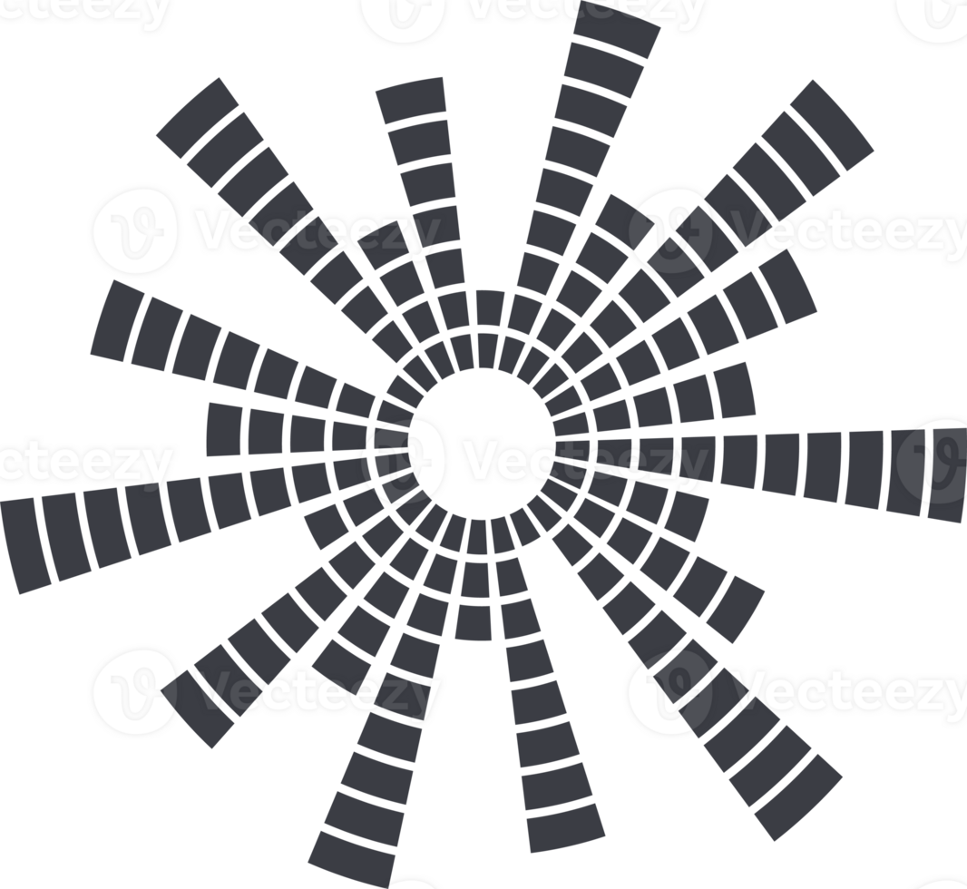 Circle sound wave. Audio music equalizer. Round circular icon. Spectrum radial pattern and frequency frame. png