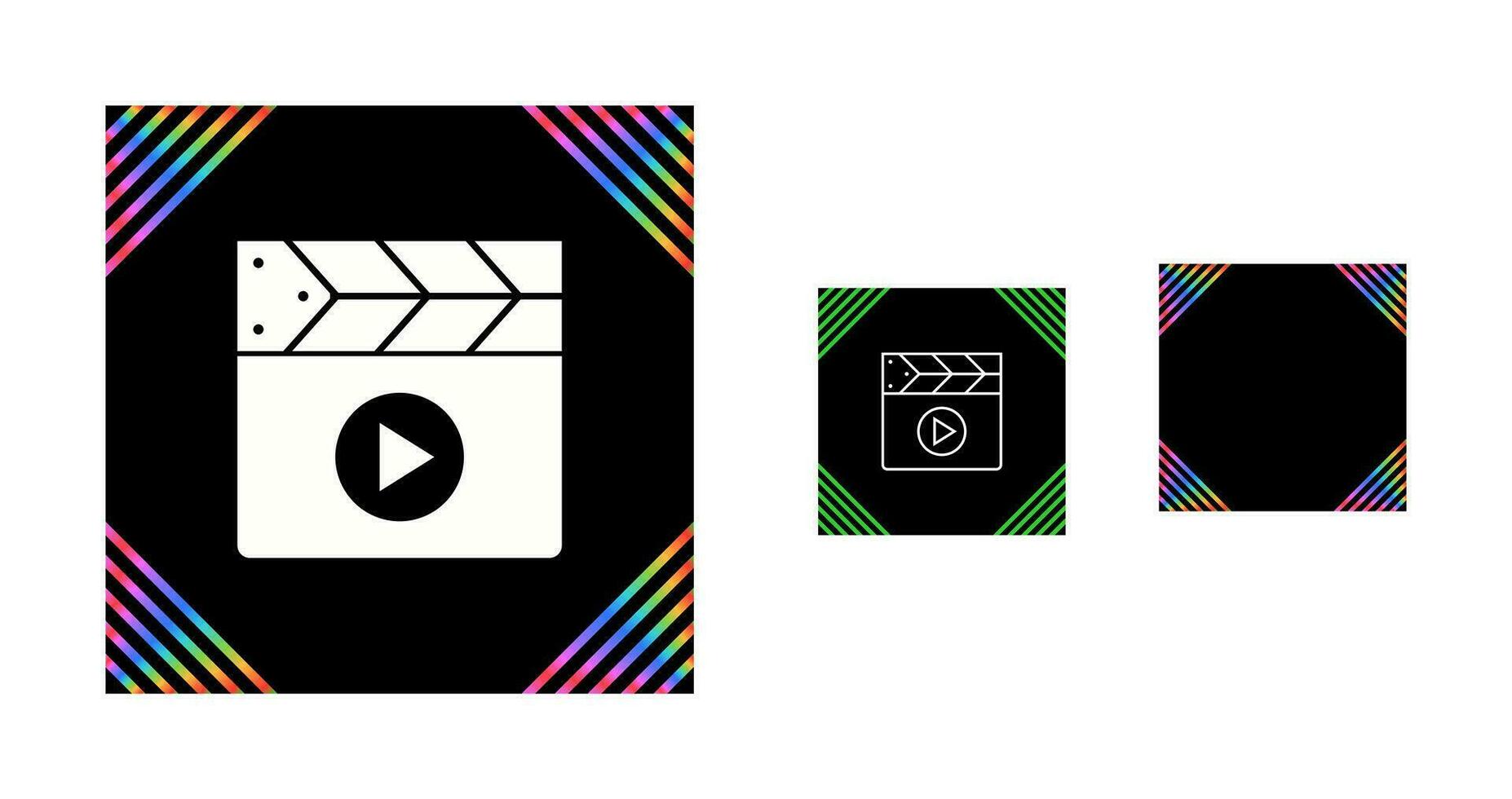 Clapperboard Vector Icon