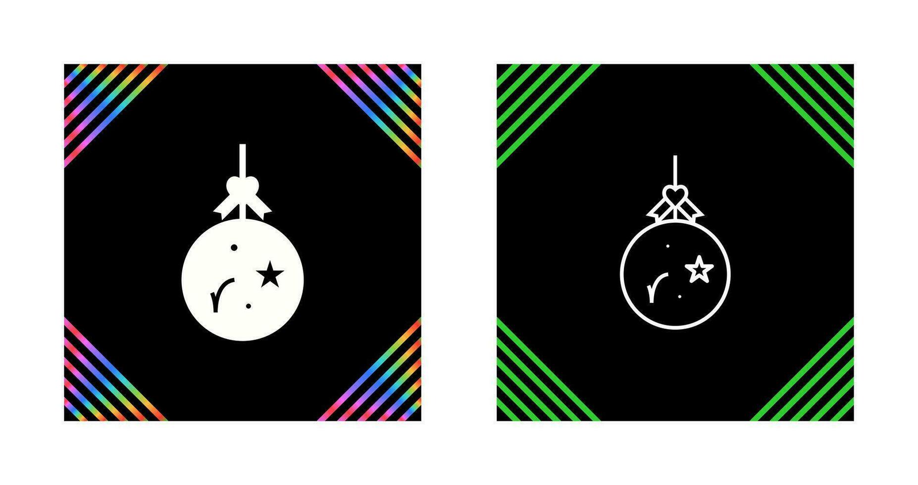 Christmas Ball Vector Icon