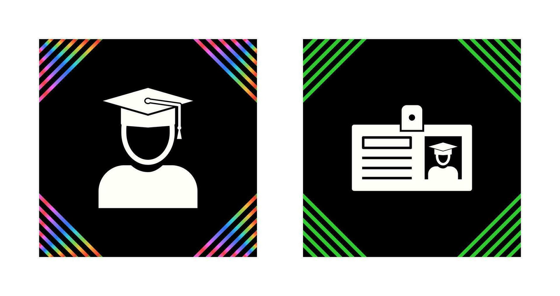 Student ID Card Vector Icon