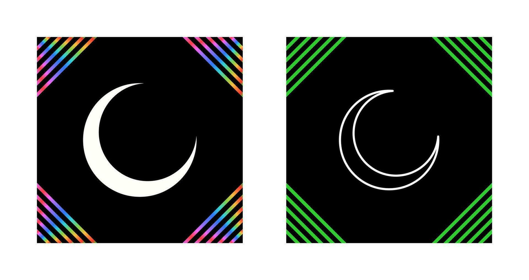 New Moon Vector Icon