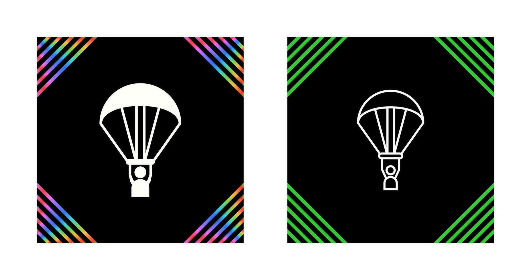 Paragliding Vector Icon