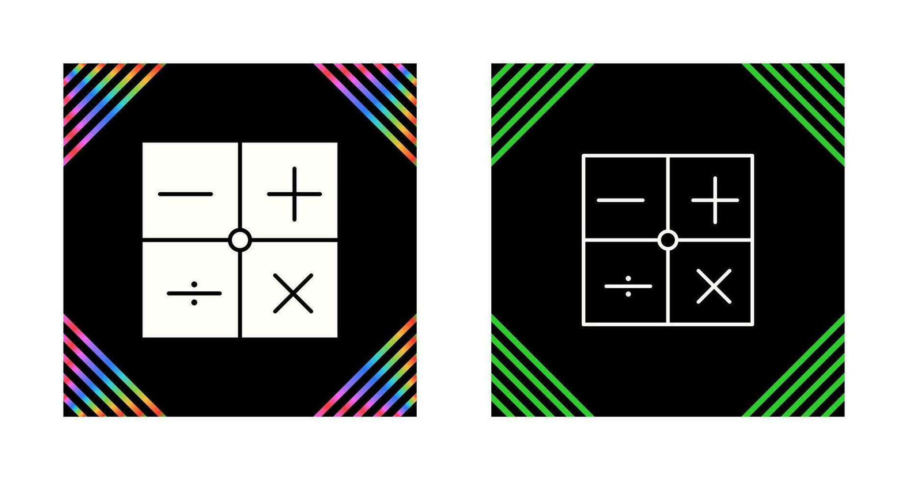 Math Symbols Vector Icon