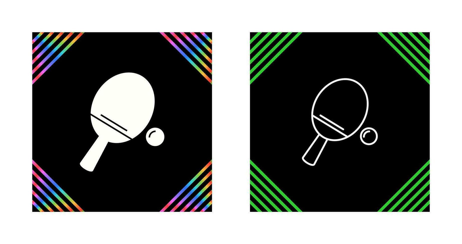 Table Tennis Vector Icon