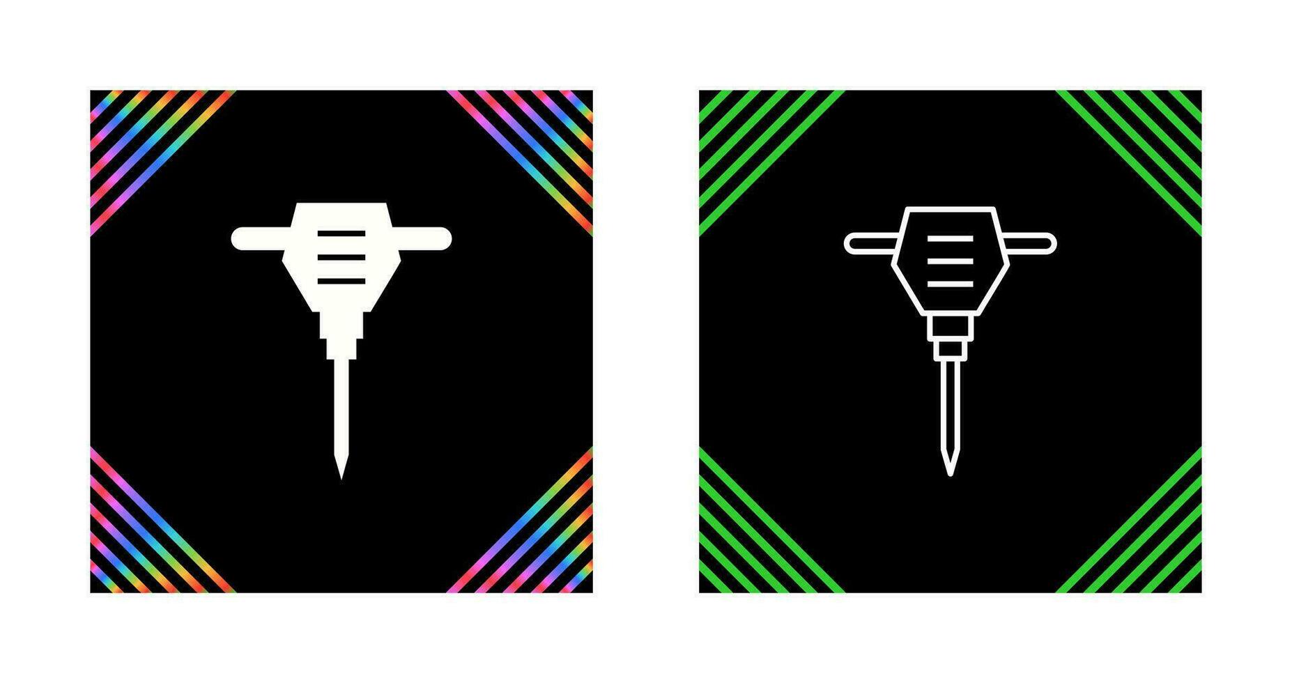 Jack Hammer Vector Icon