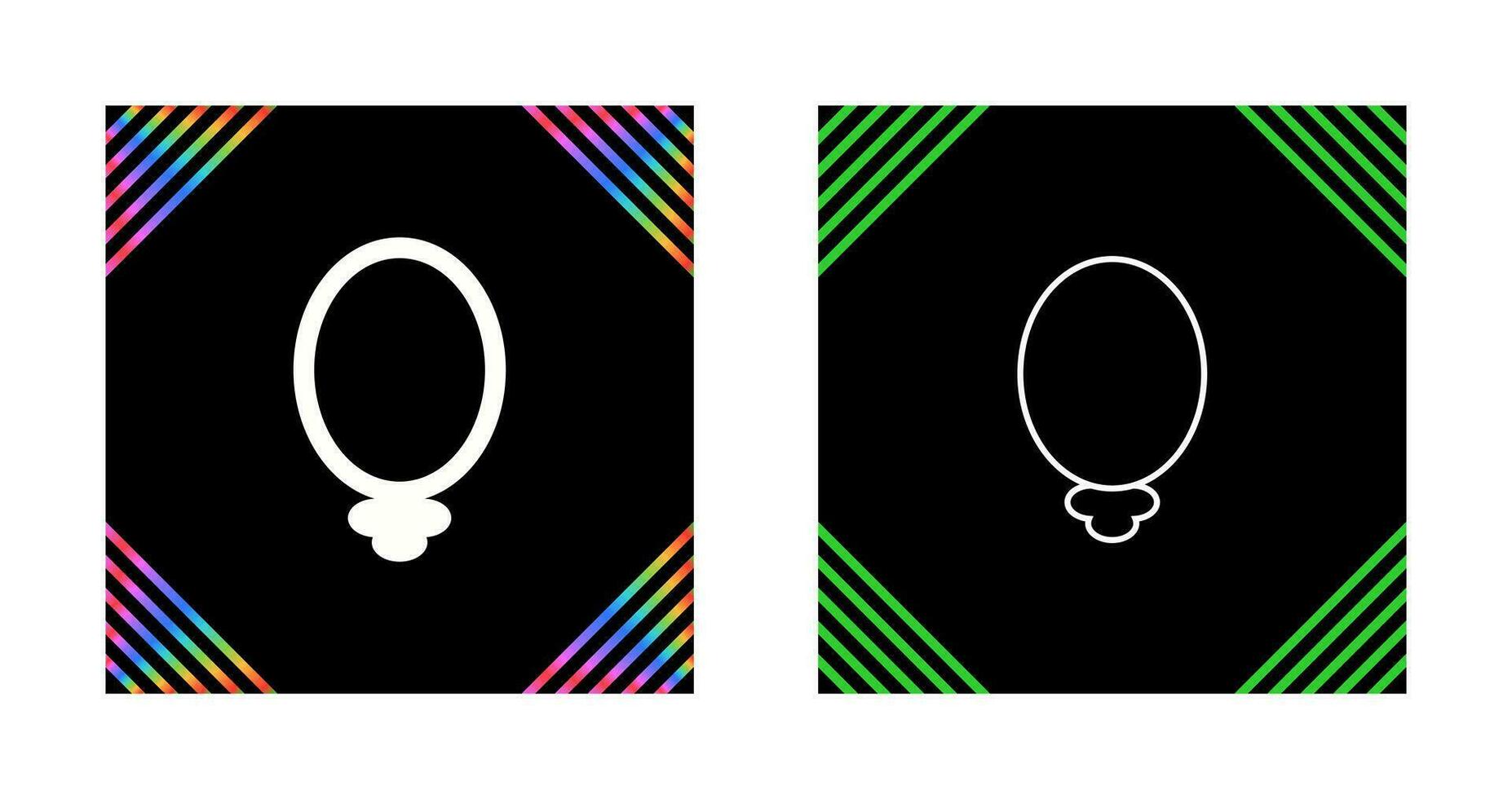 Mirrors Vector Icon