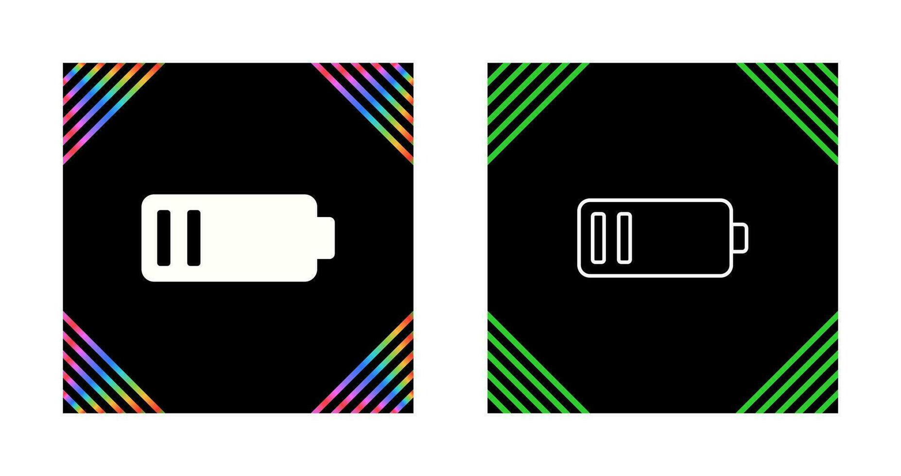 Low Battery Vector Icon