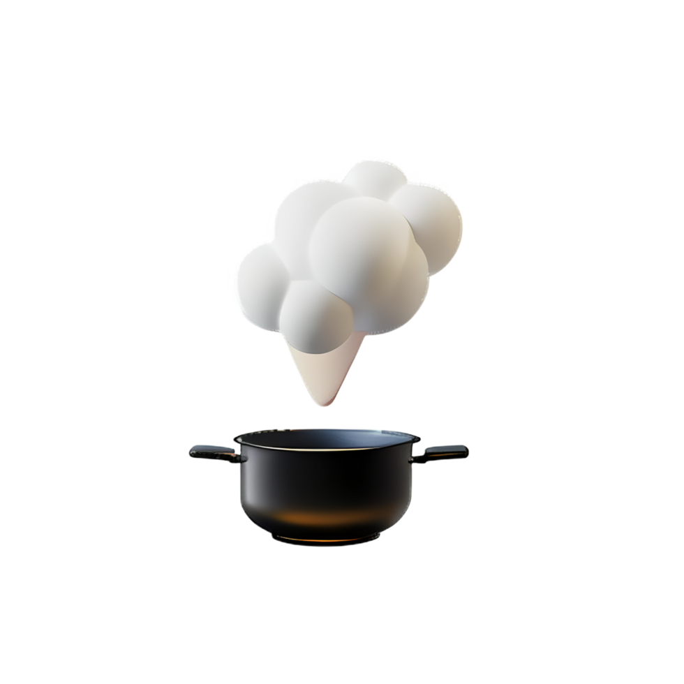 cooking 3d rendering icon illustration png