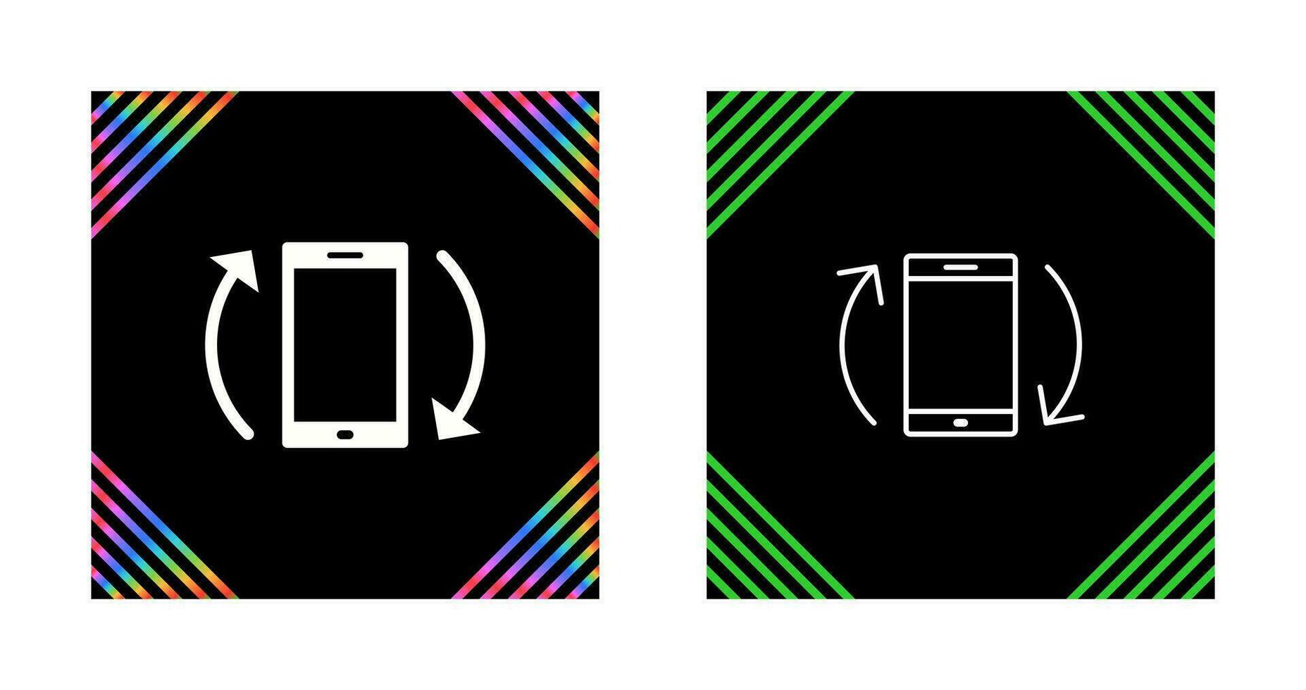 Auto rotation Vector Icon