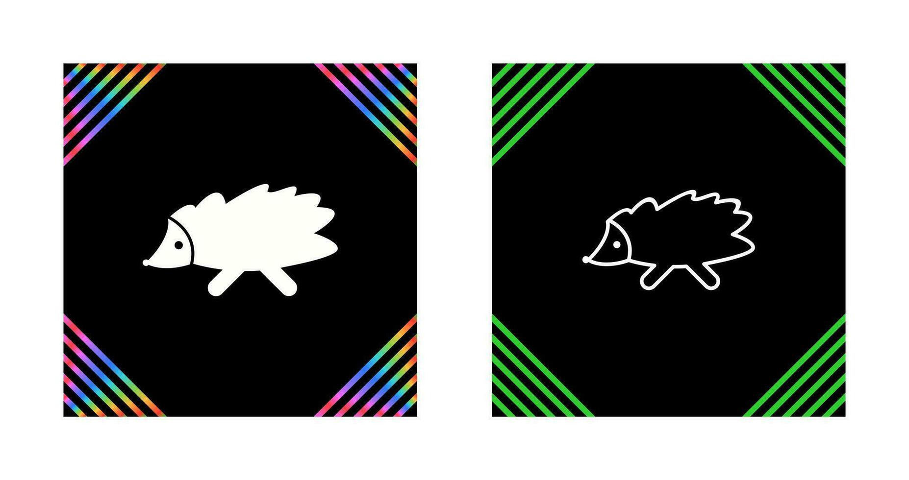 Hedgehog Vector Icon