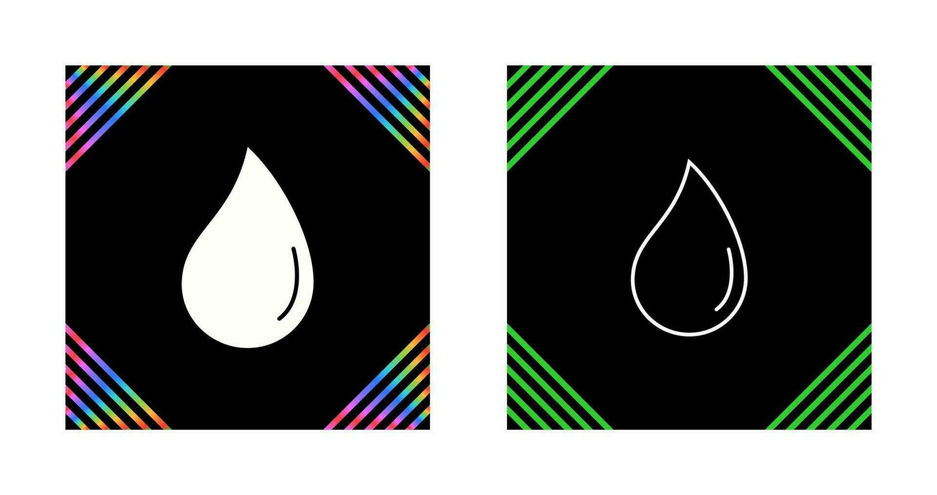 Water Droplet Vector Icon