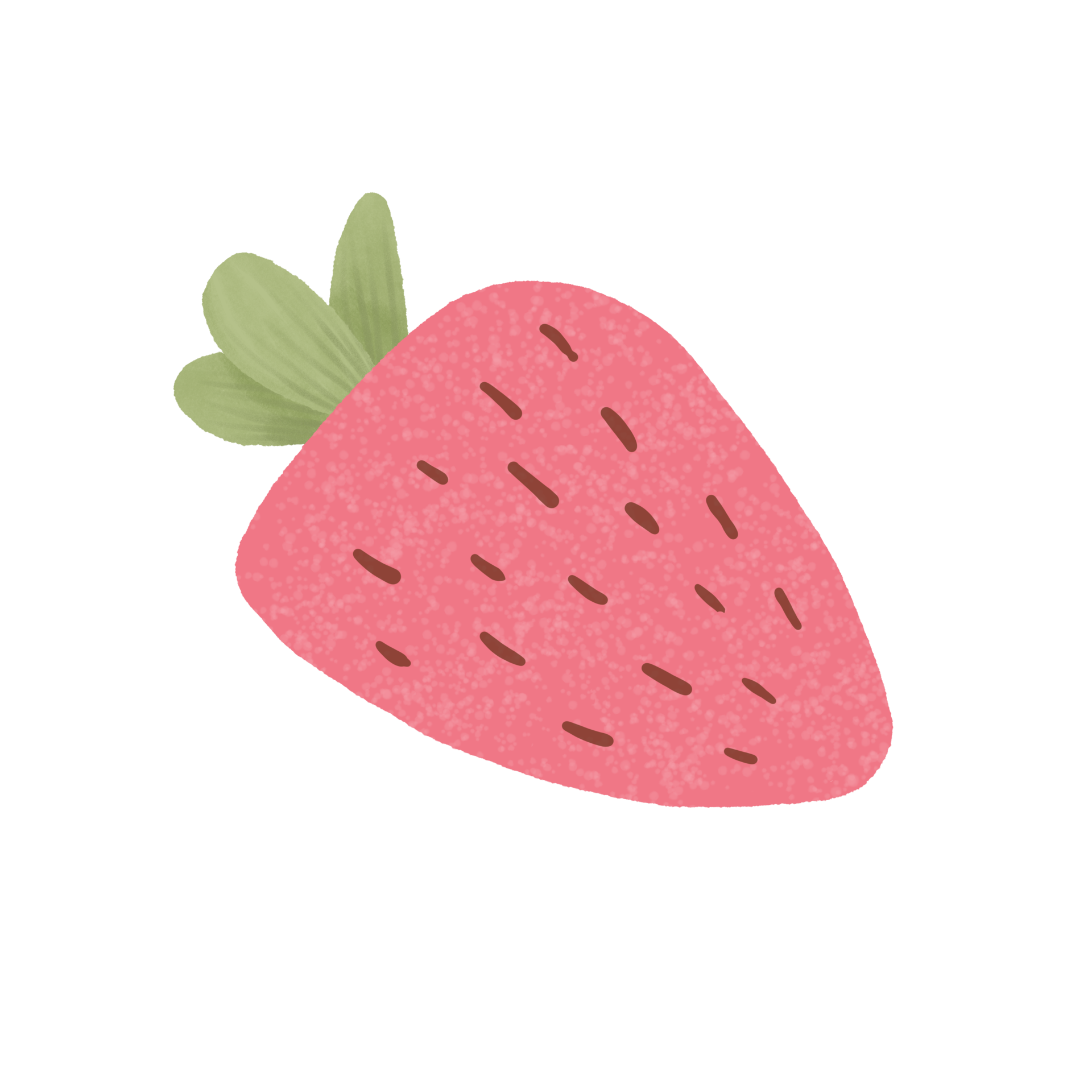 Pastel strawberry, Cute doodle strawberry 28614332 PNG