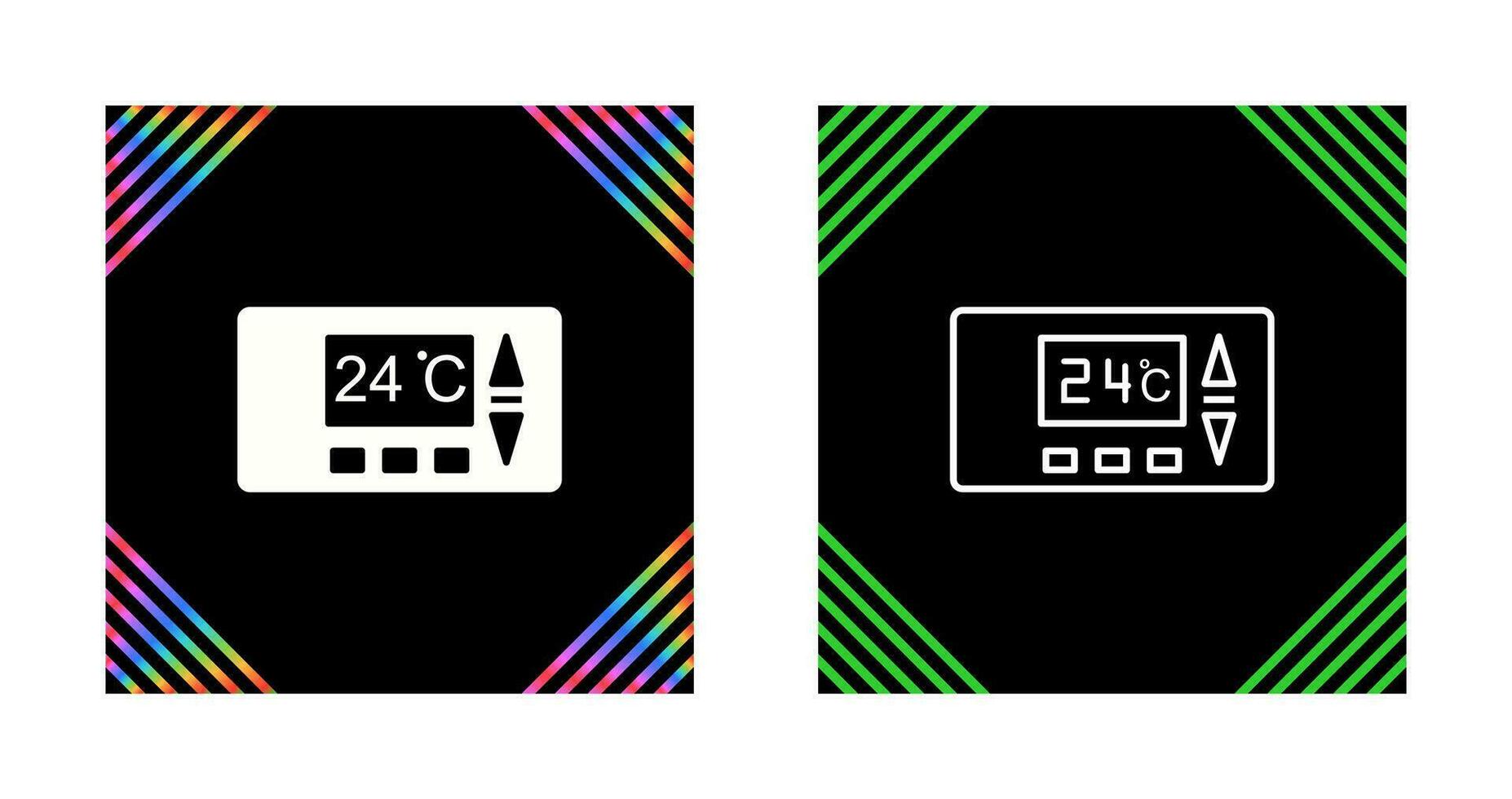 Thermostat Vector Icon