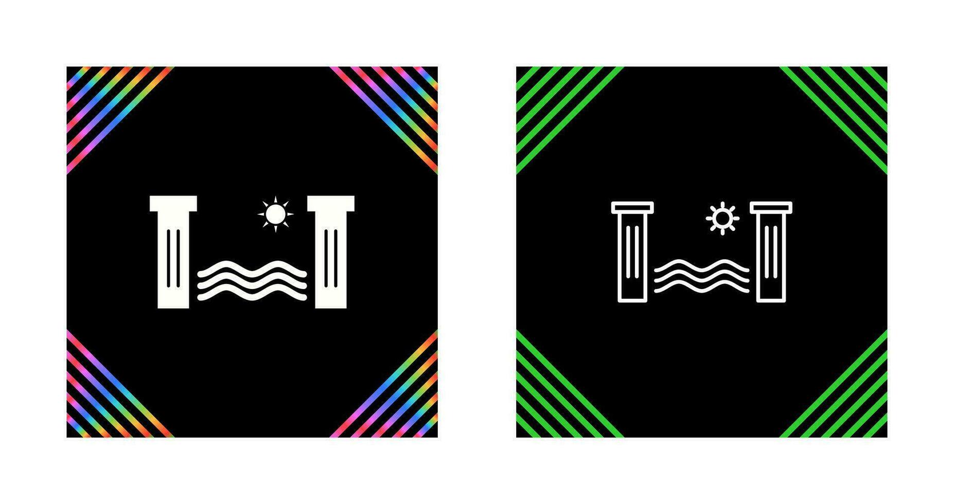 Hydro Power Vector Icon