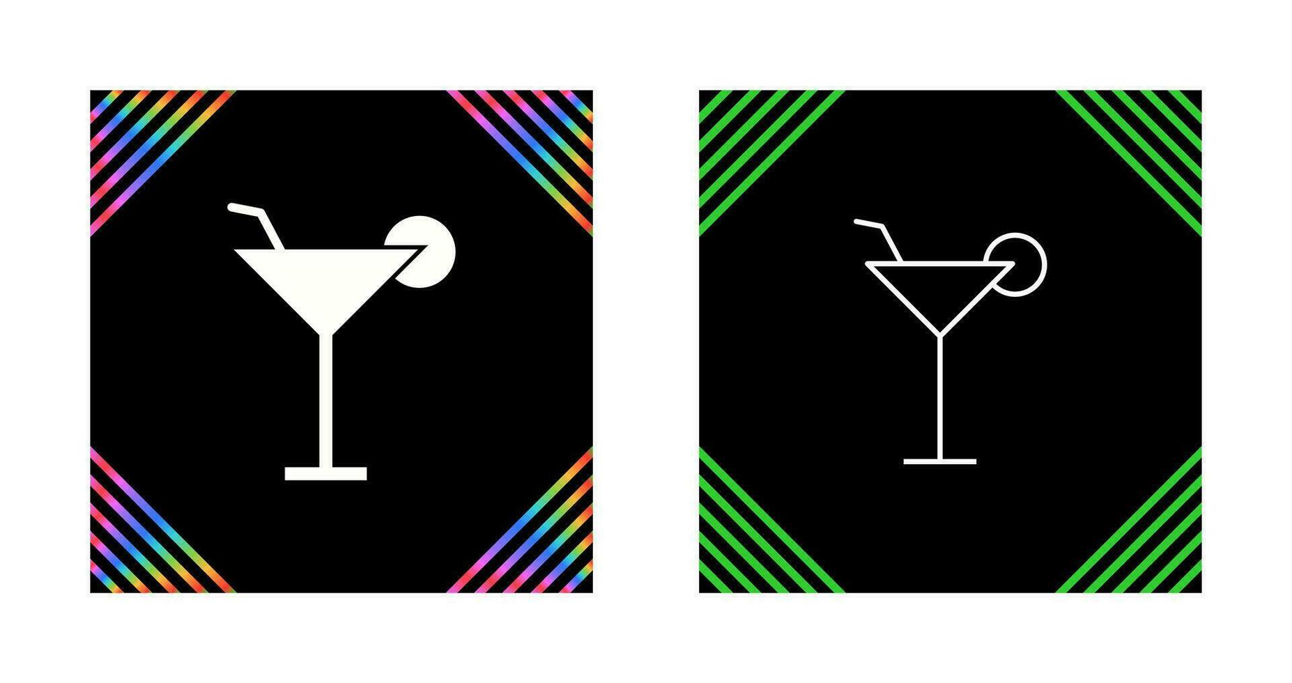 Cocktail Vector Icon