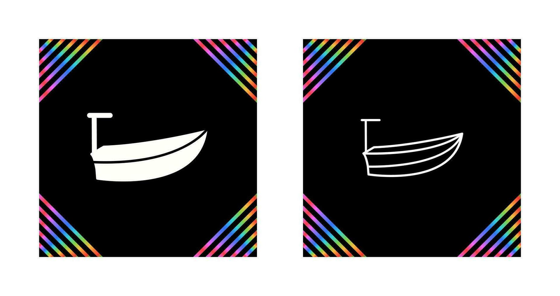 Small Boat Vector Icon