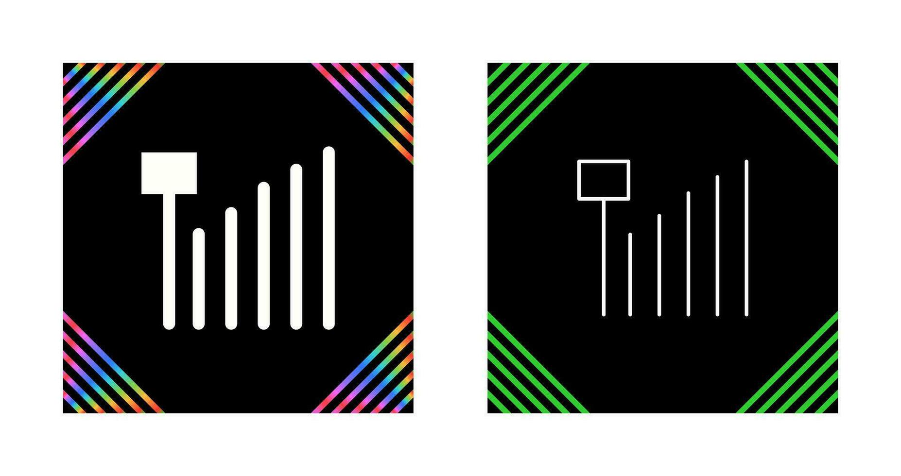 Mobile Signal Strength Vector Icon