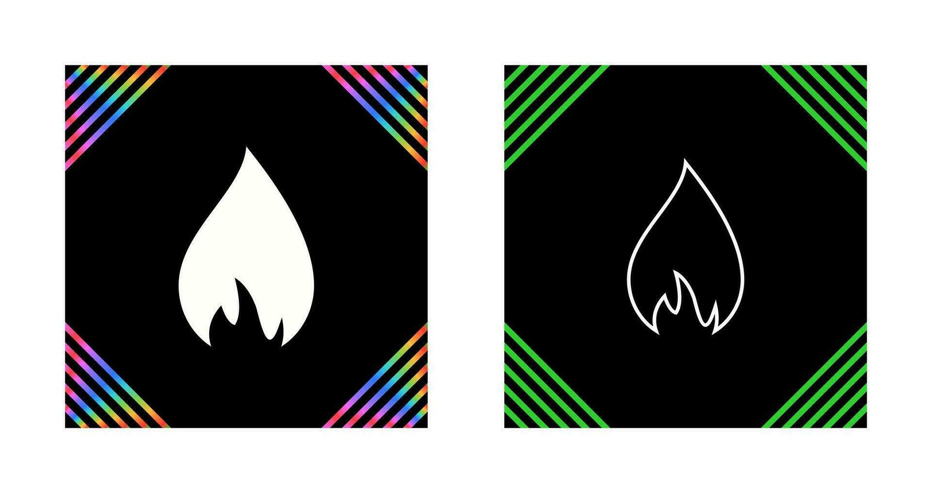 Flame Vector Icon
