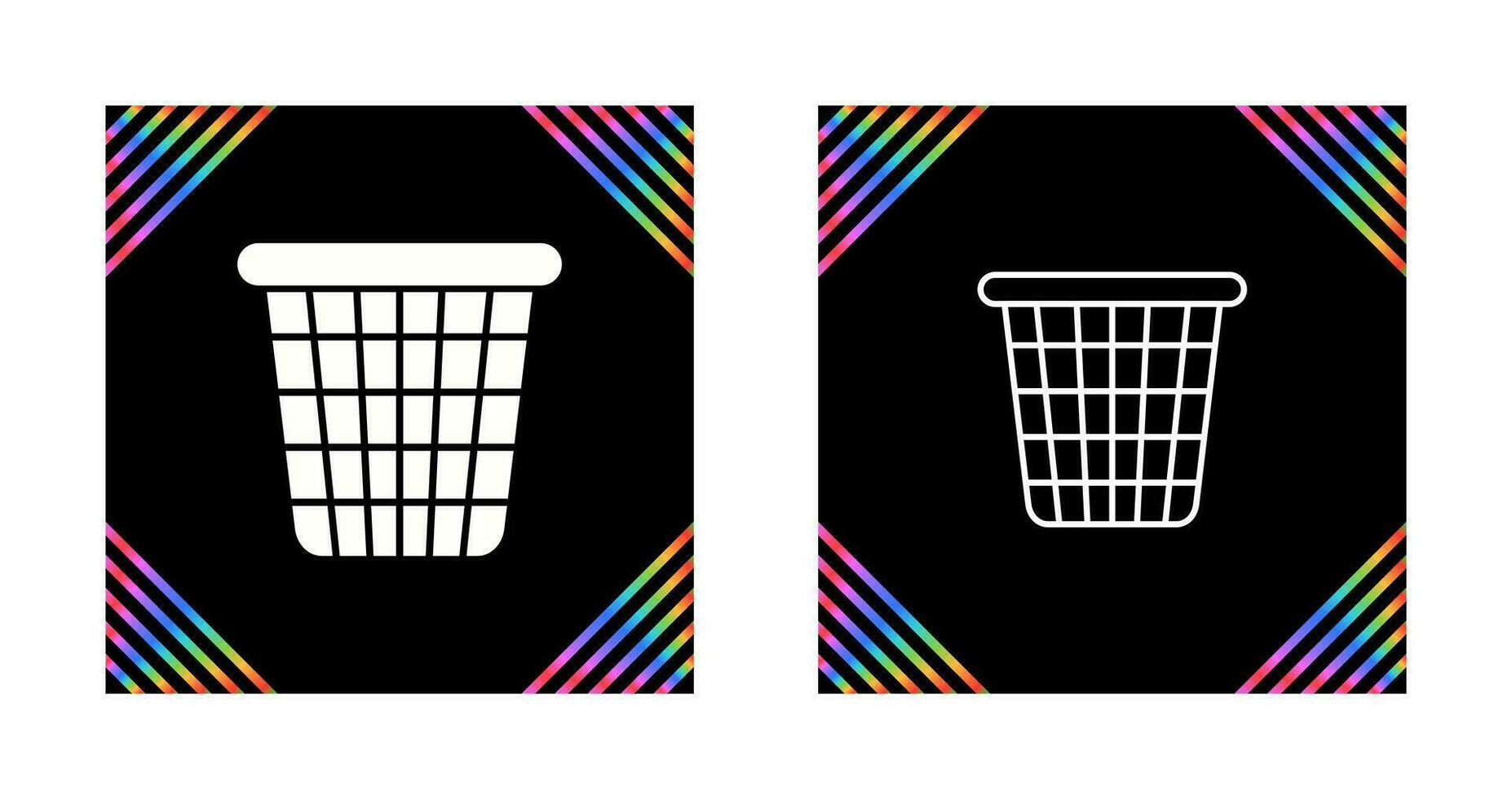 Trash Bin Vector Icon