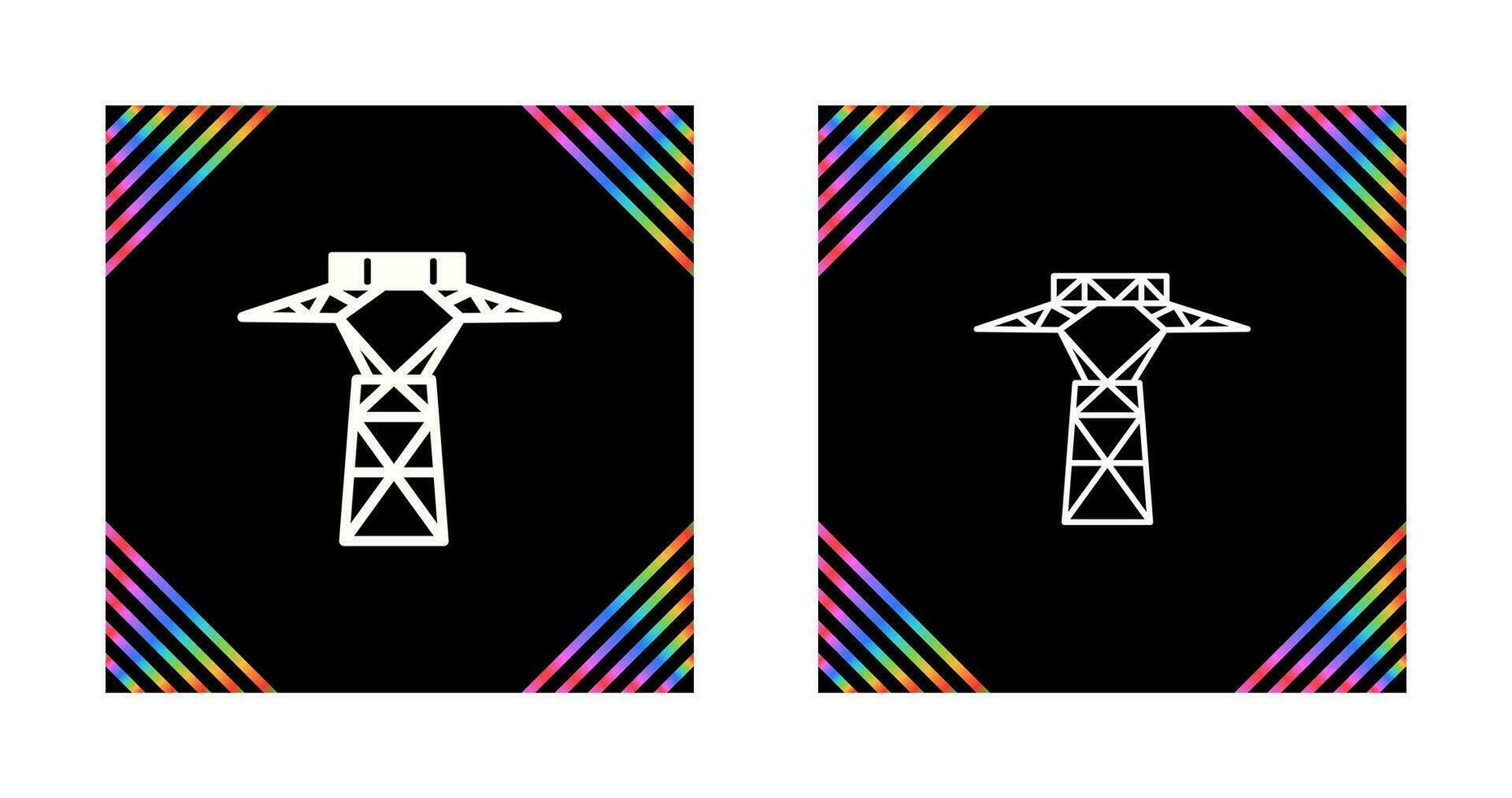 Power Line Vector Icon