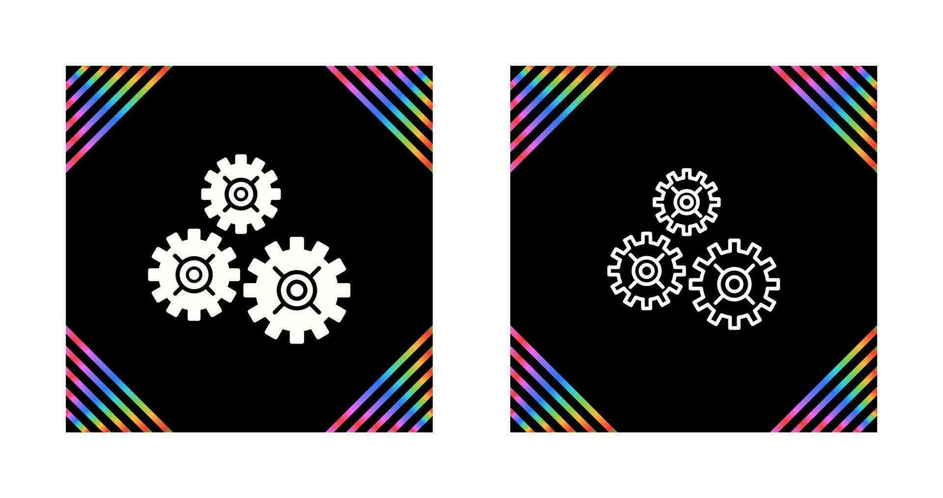 Multiple Cogwheels Vector Icon