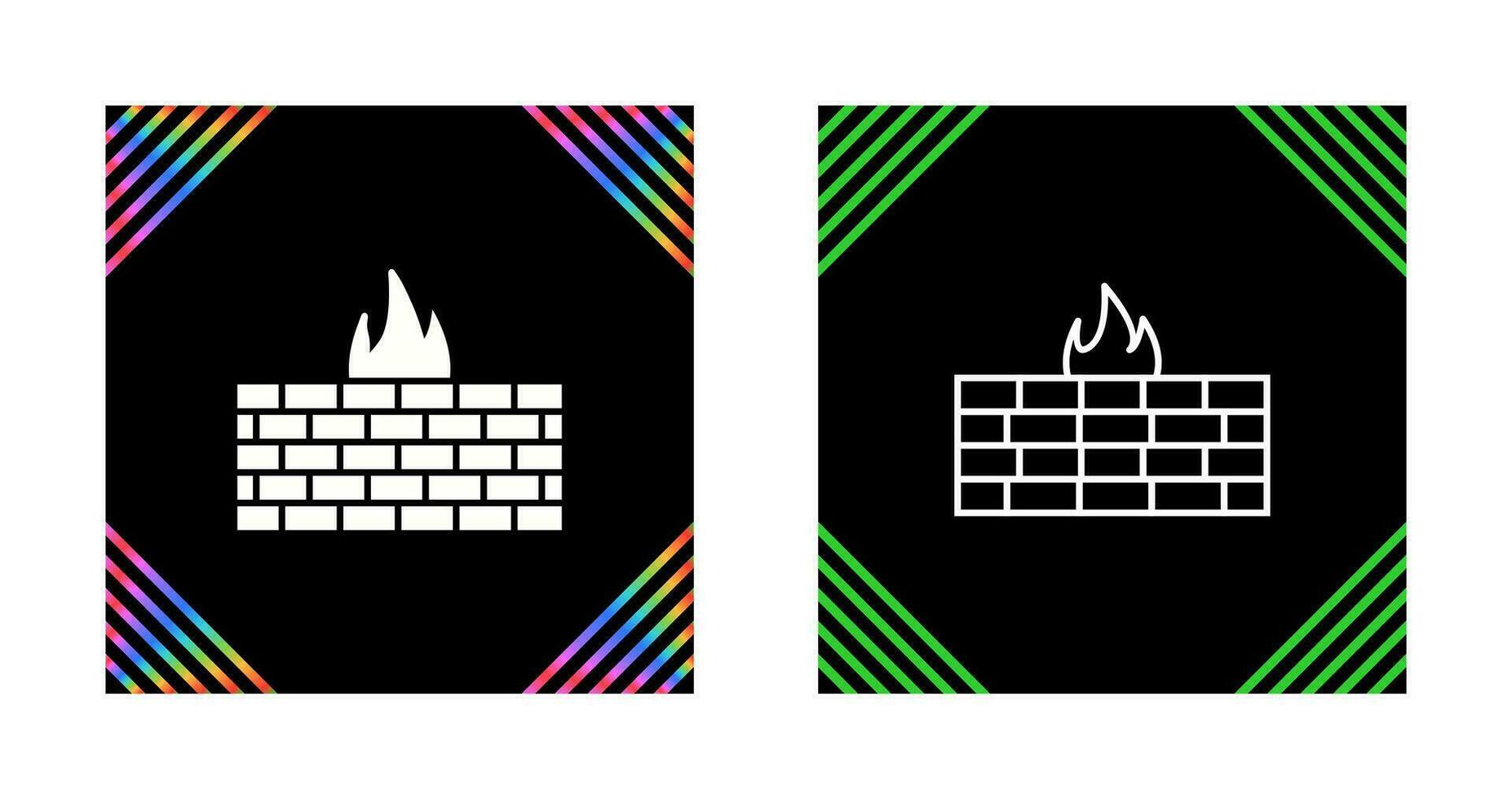 Firewall Vector Icon