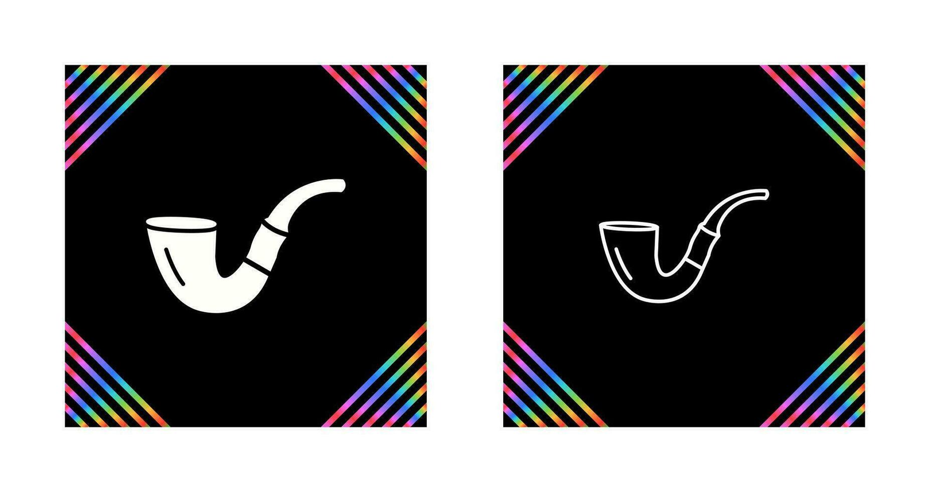 Cigar Pipe Vector Icon