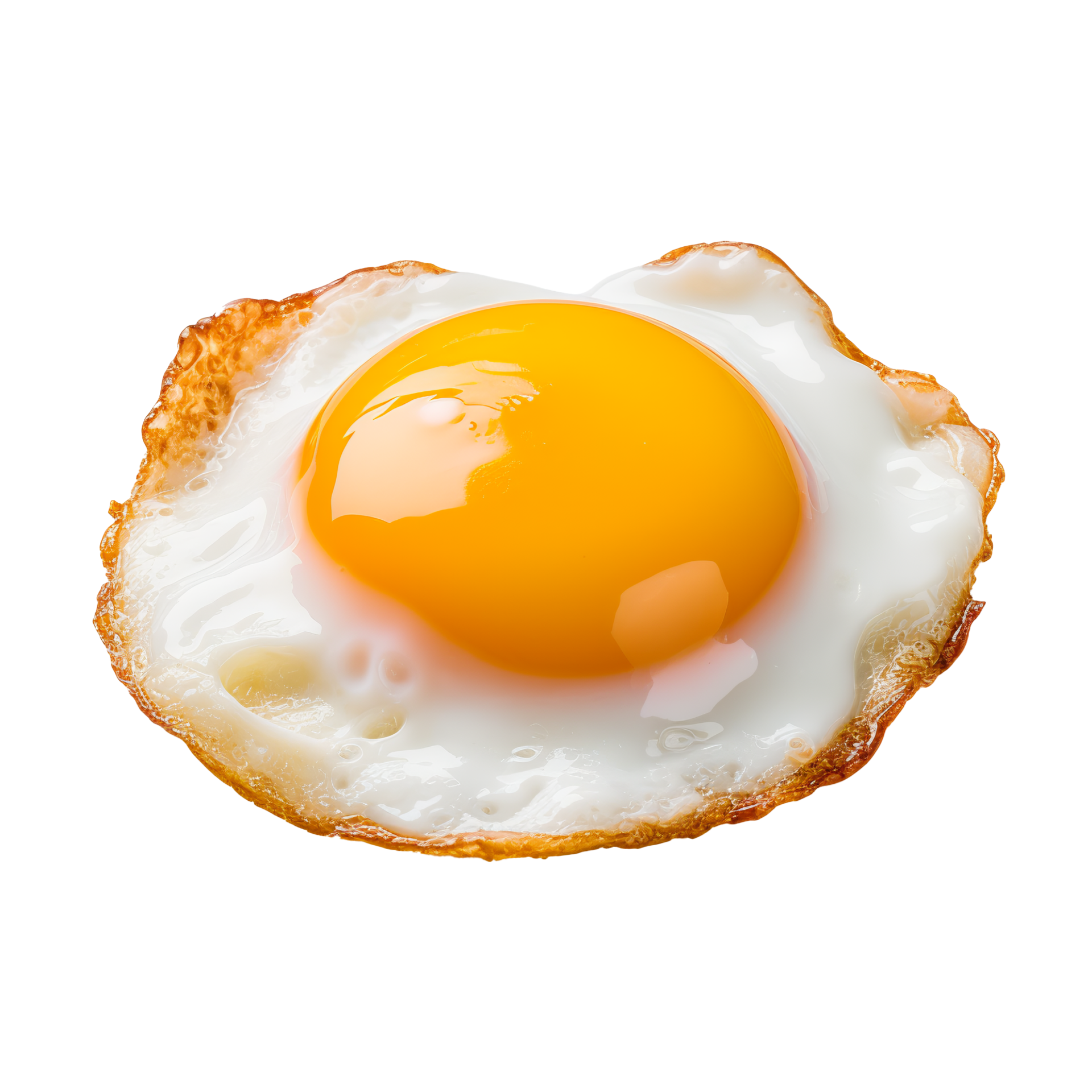 Fried egg isolated. Illustration AI Generative 23285896 PNG