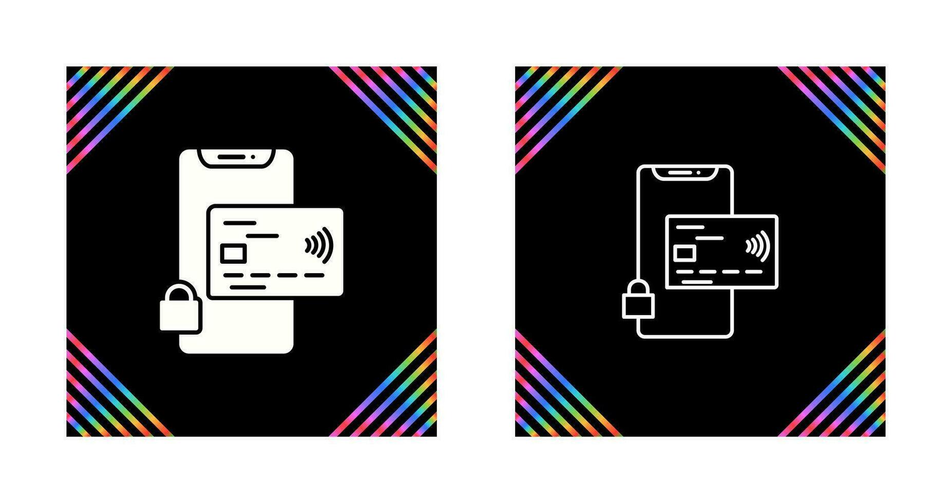 Secure Transactions Vector Icon