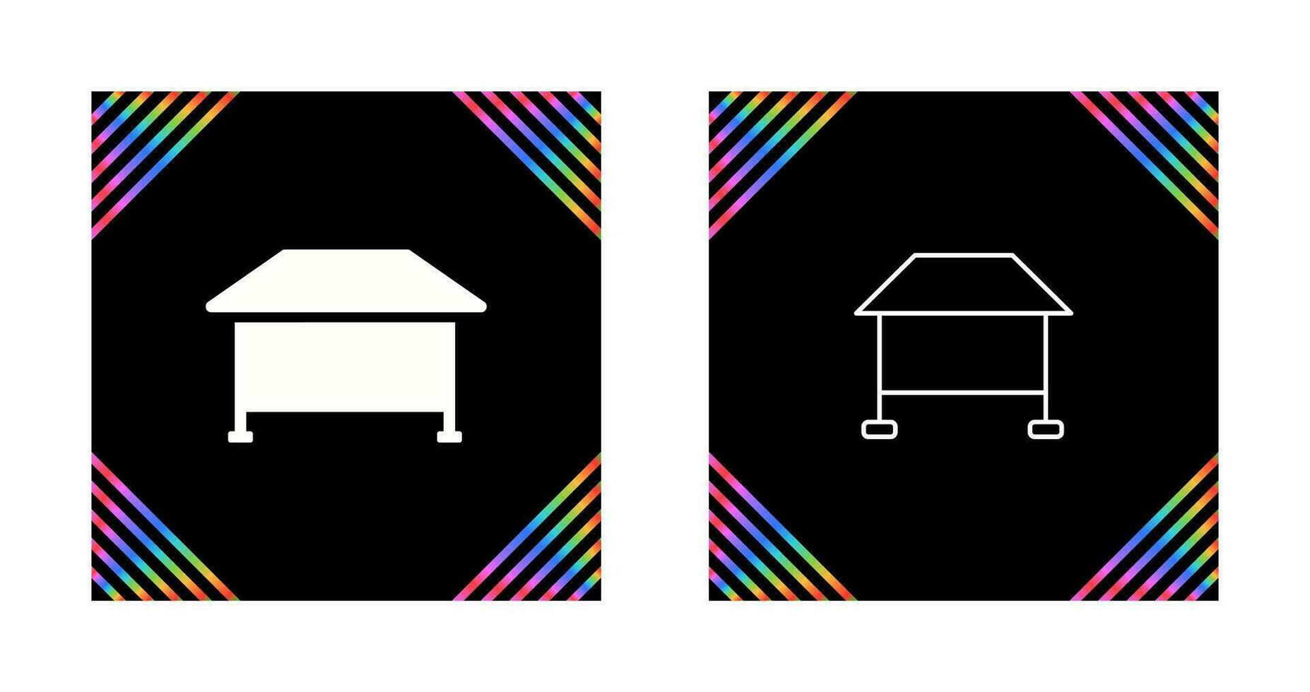 Conference Table Vector Icon
