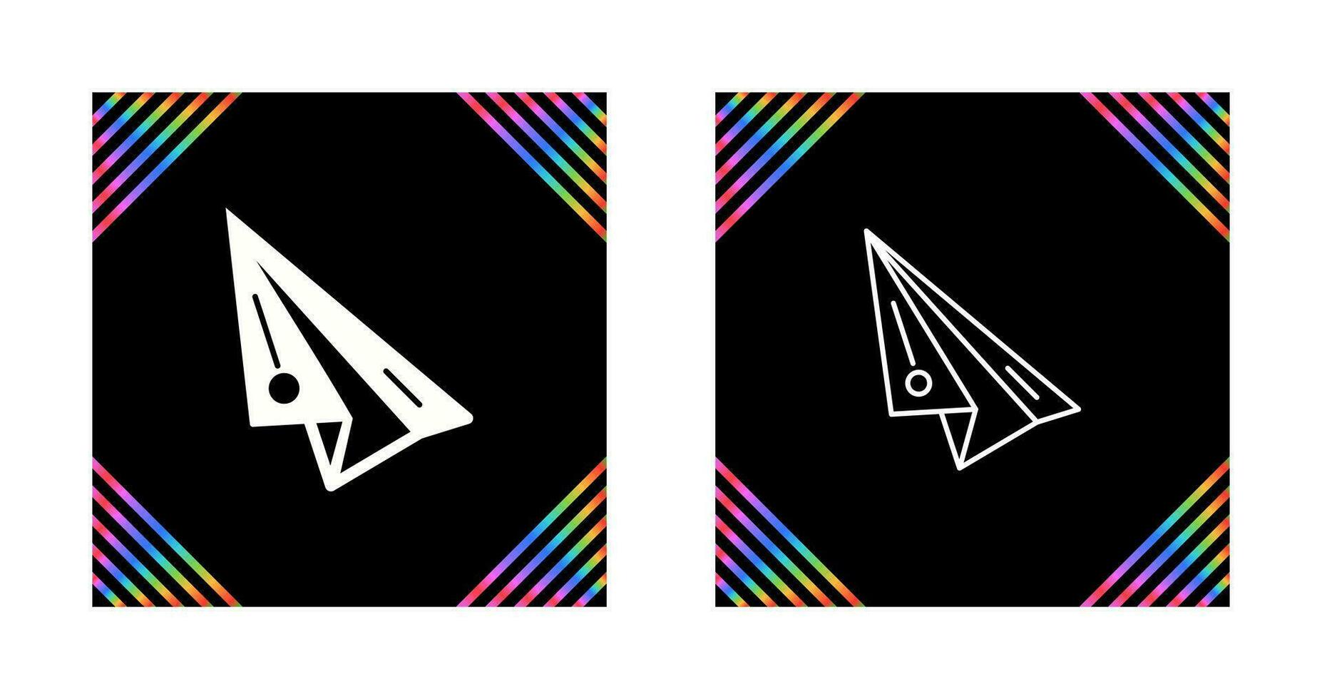 Paper Plane Vector Icon