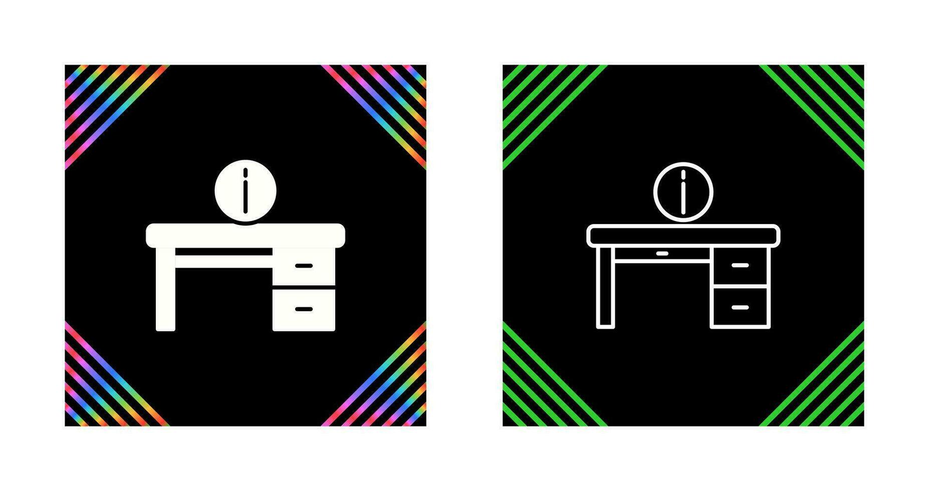 Information Desk Vector Icon