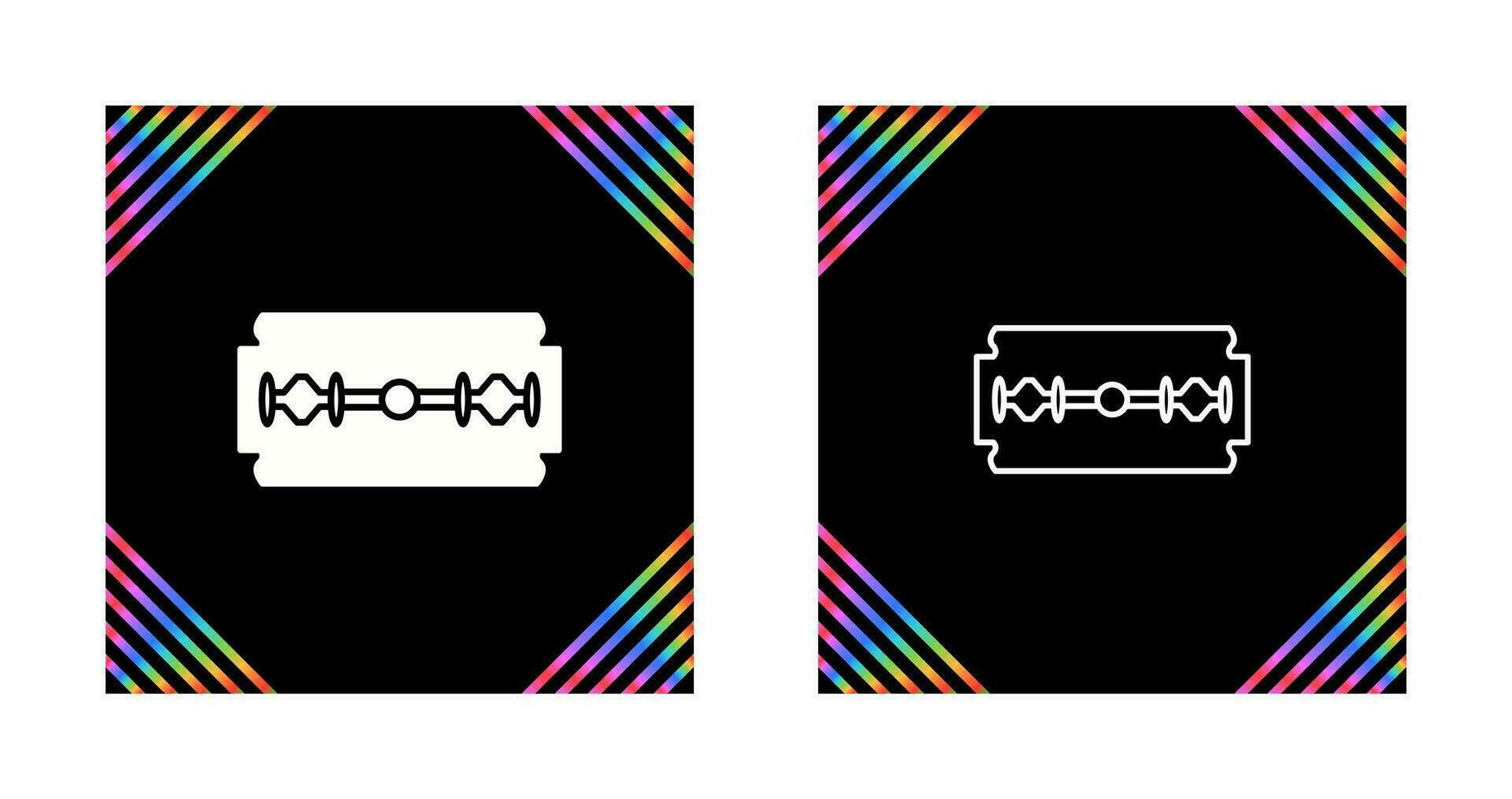 Razor Blade Vector Icon
