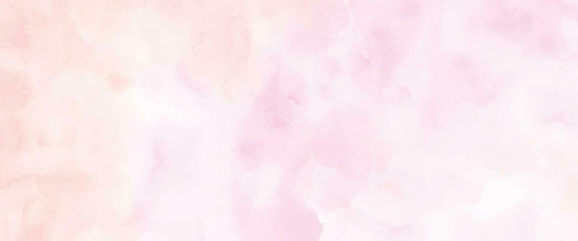 Abstract soft pink watercolor for the background vector