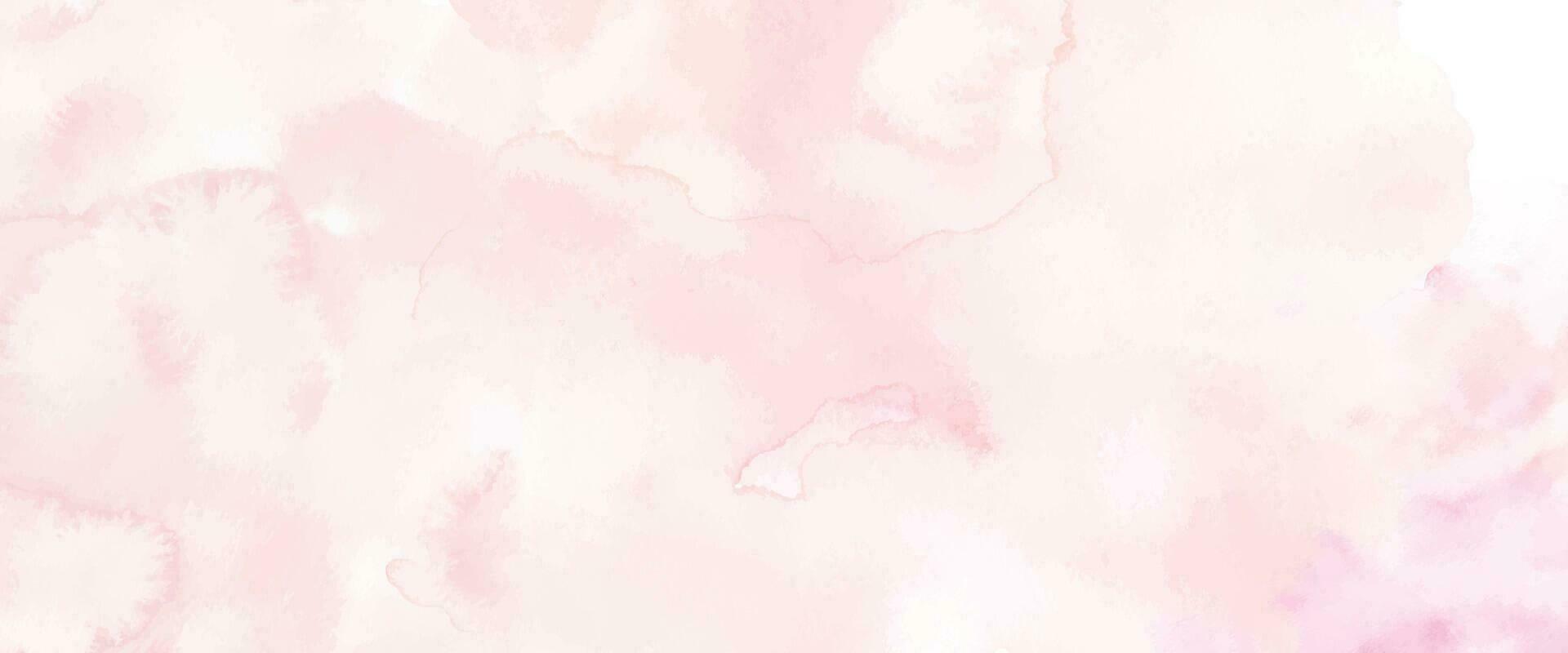 Abstract light pink watercolor for the background vector