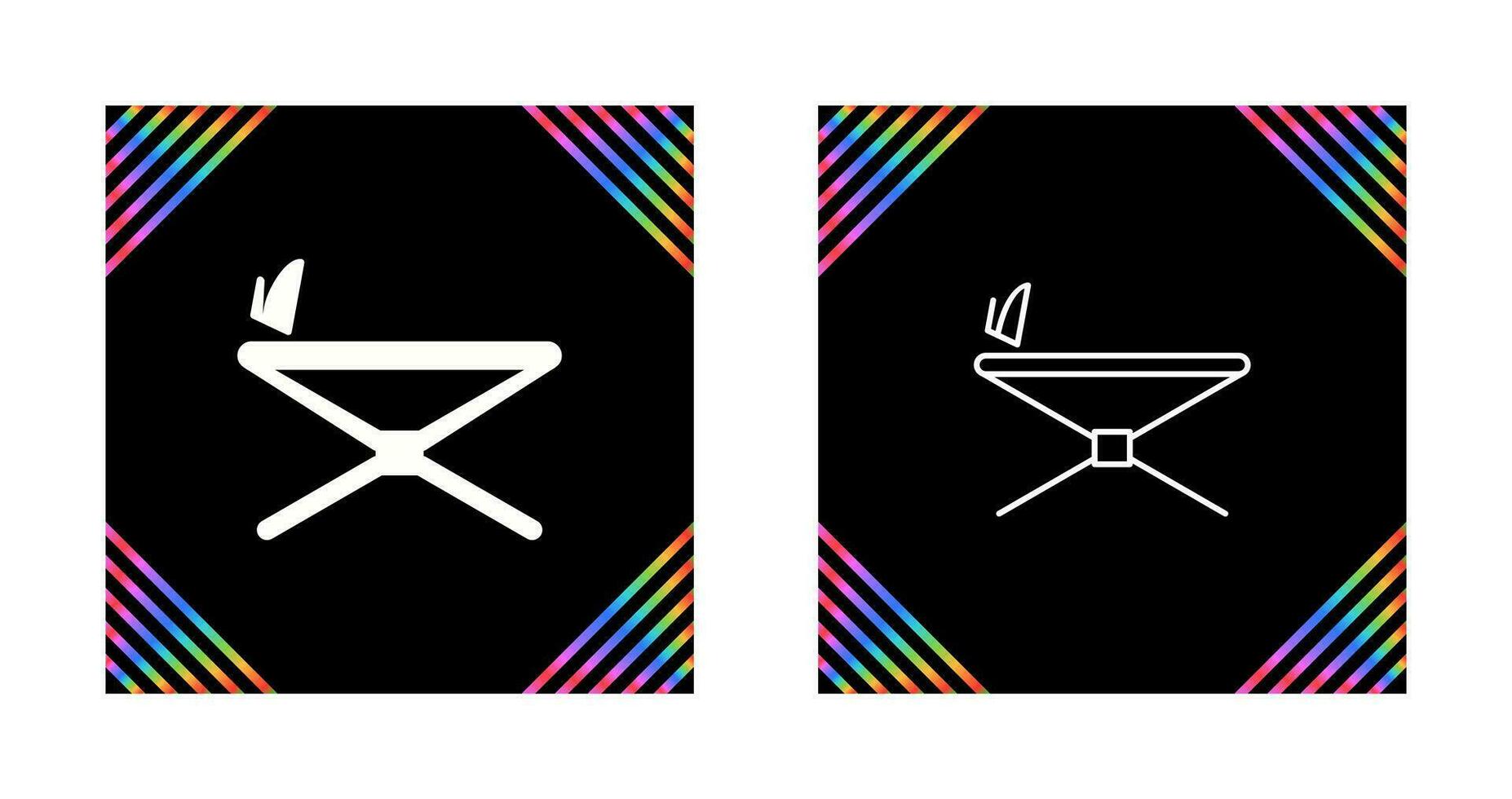 Iron Stand Vector Icon